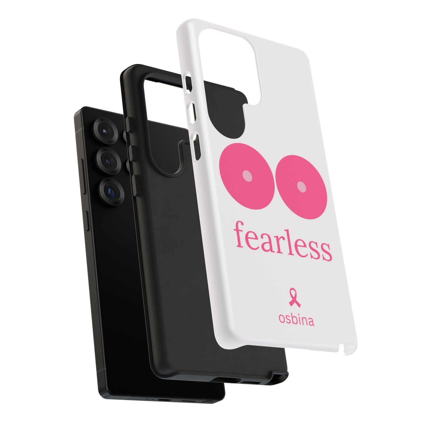osbina | Limited Edition The Fearless Tatas Case in Light Pink + Soft Pink + Hot Pink | The Pink October Collection | Inspired By