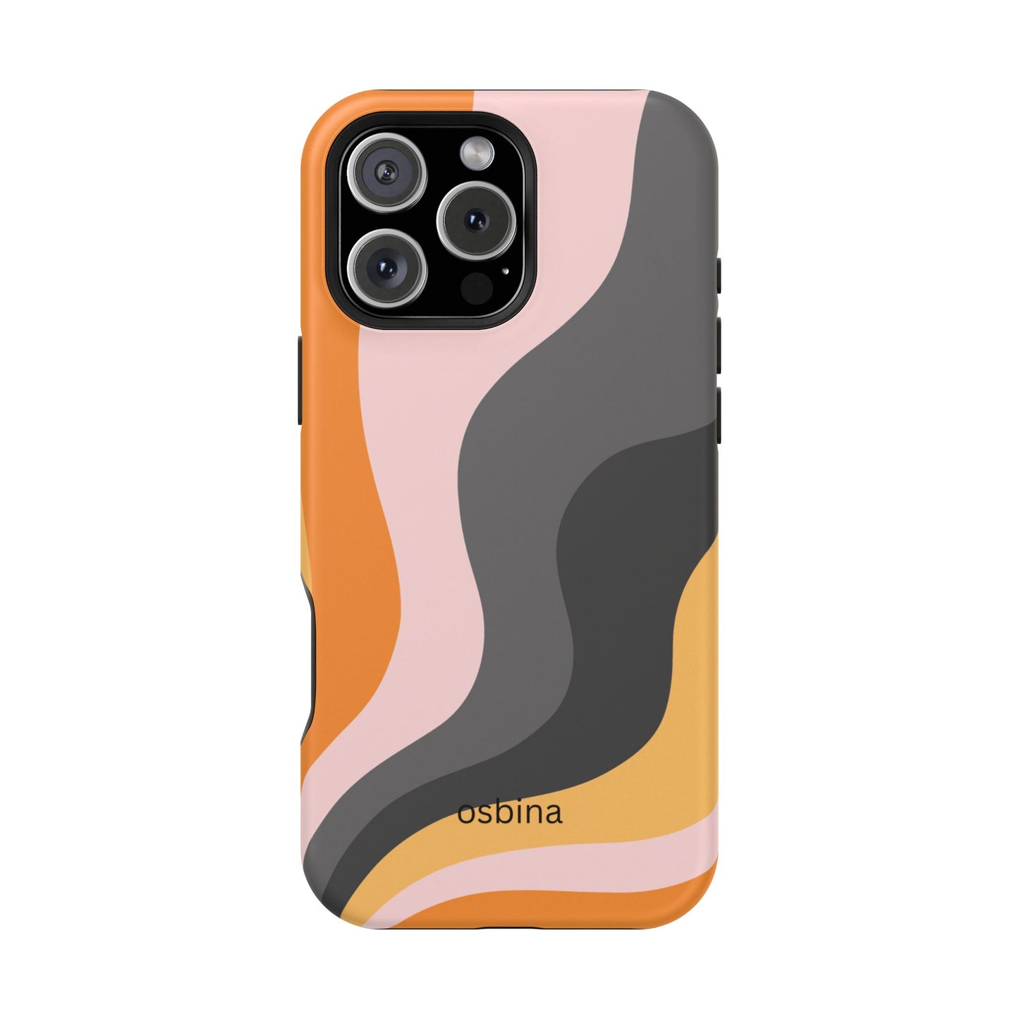 osbina | MagSafe Compatible for iPhone | The Case That Says “Fall, But Make It Fashion” | Retro Swirl Edition | The Season Collective