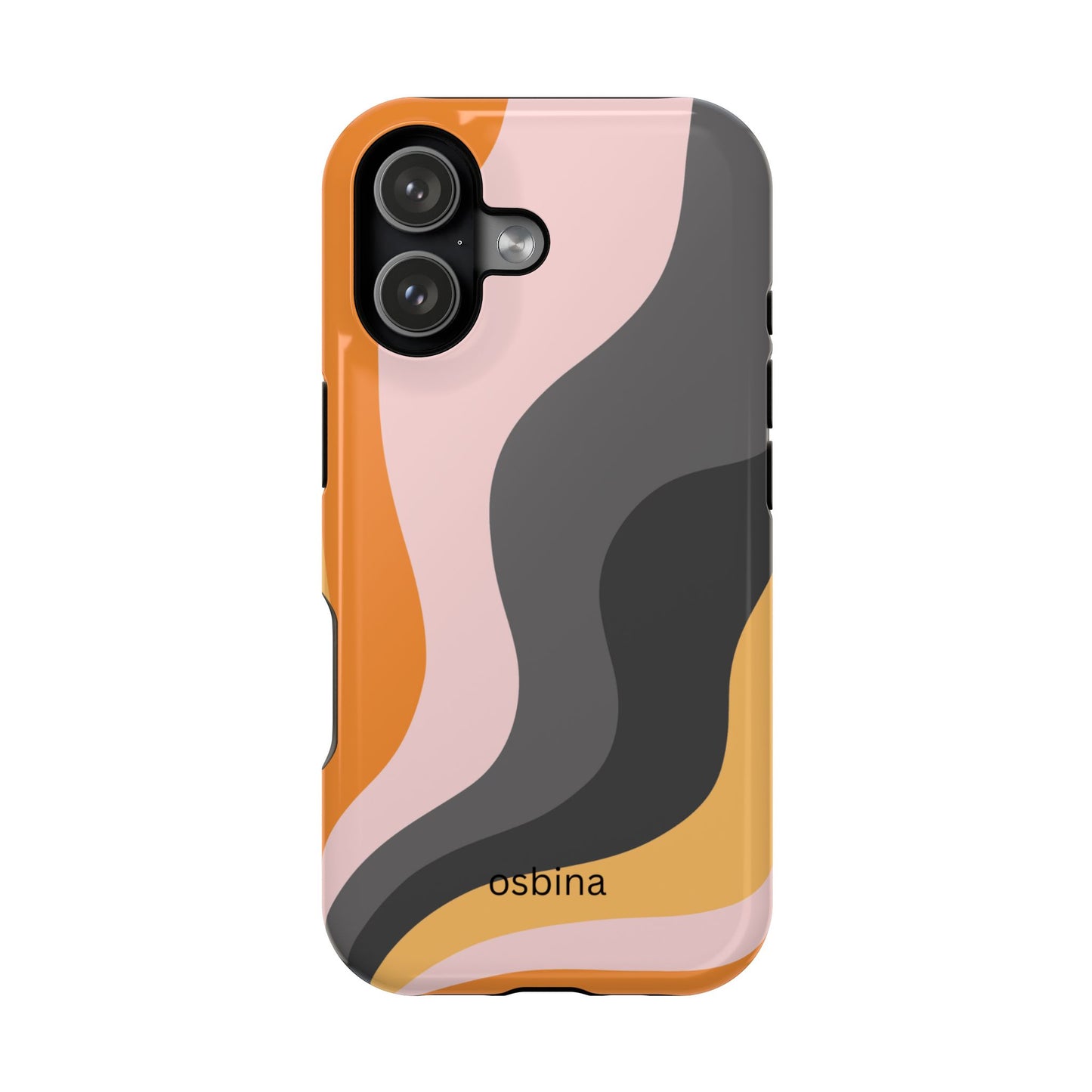 osbina | MagSafe Compatible for iPhone | The Case That Says “Fall, But Make It Fashion” | Retro Swirl Edition | The Season Collective
