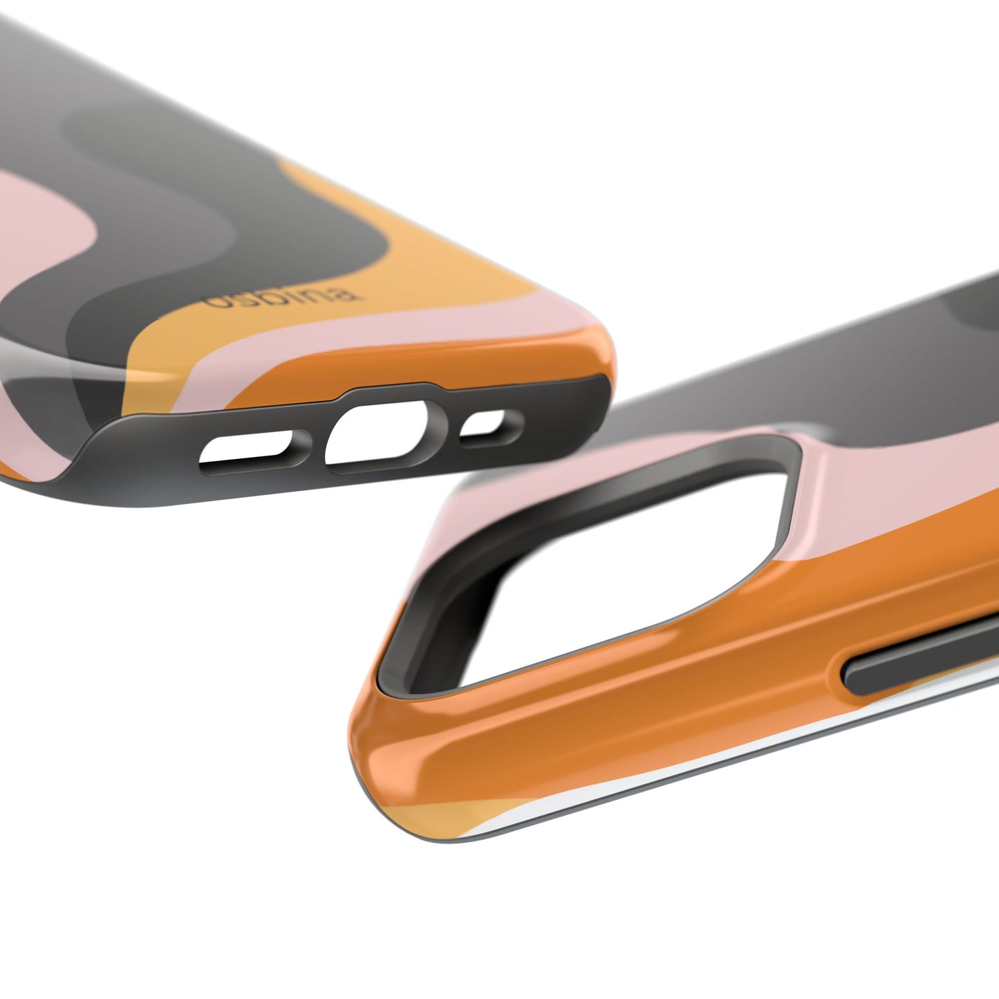 osbina | MagSafe Compatible for iPhone | The Case That Says “Fall, But Make It Fashion” | Retro Swirl Edition | The Season Collective
