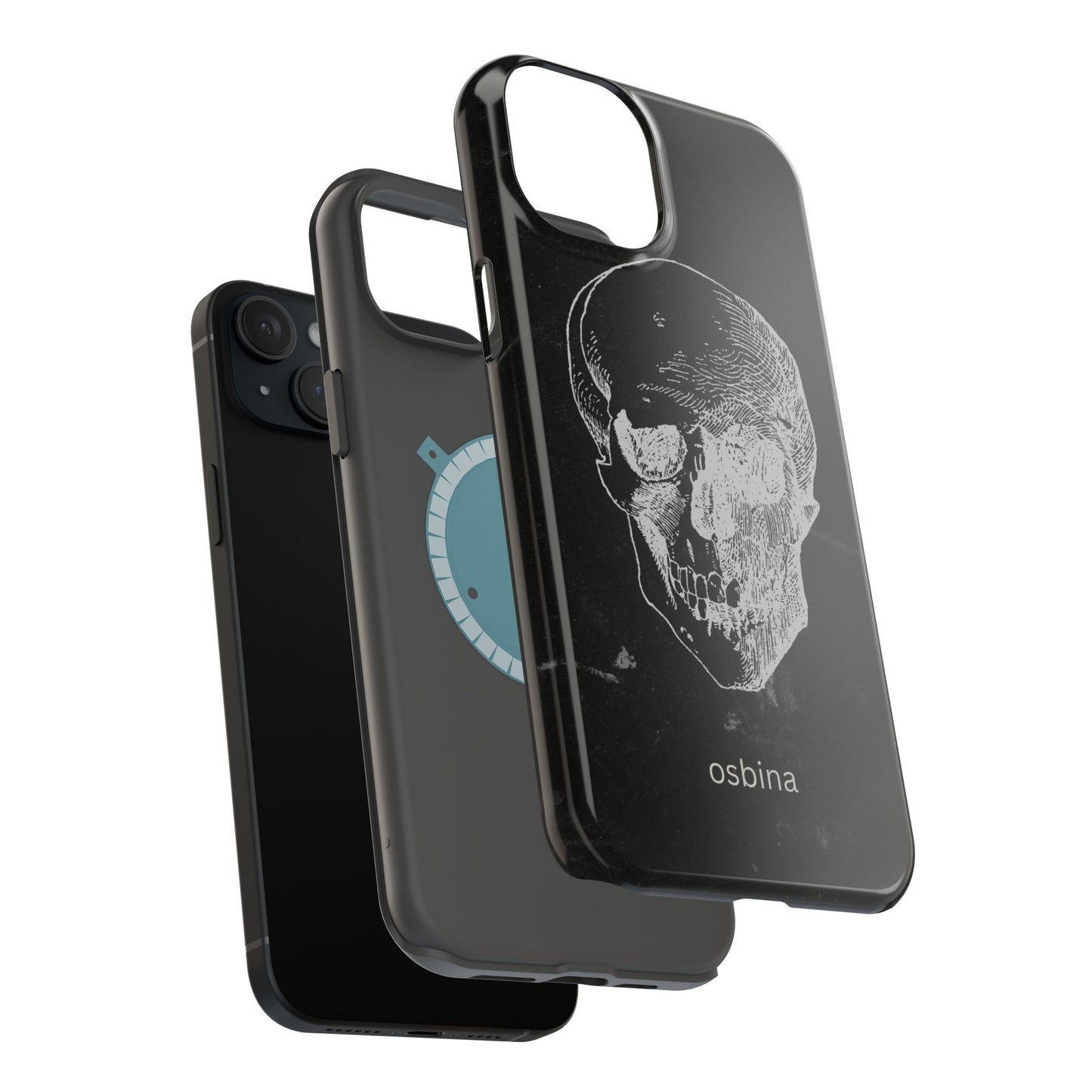 osbina | MagSafe compatible for iPhone | Skull Phone Case | Season Collective Collection