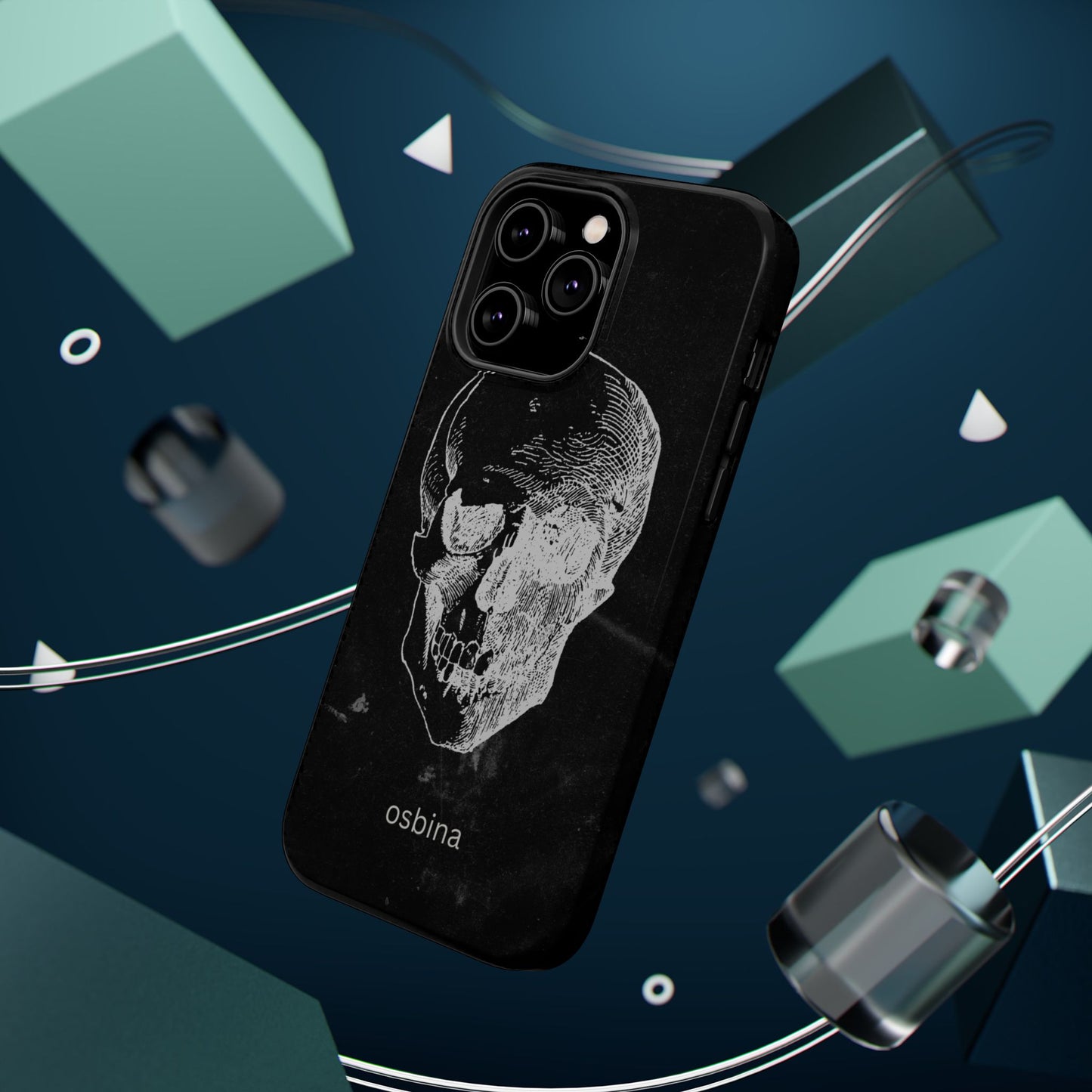 osbina | MagSafe compatible for iPhone | Skull Phone Case | Season Collective Collection