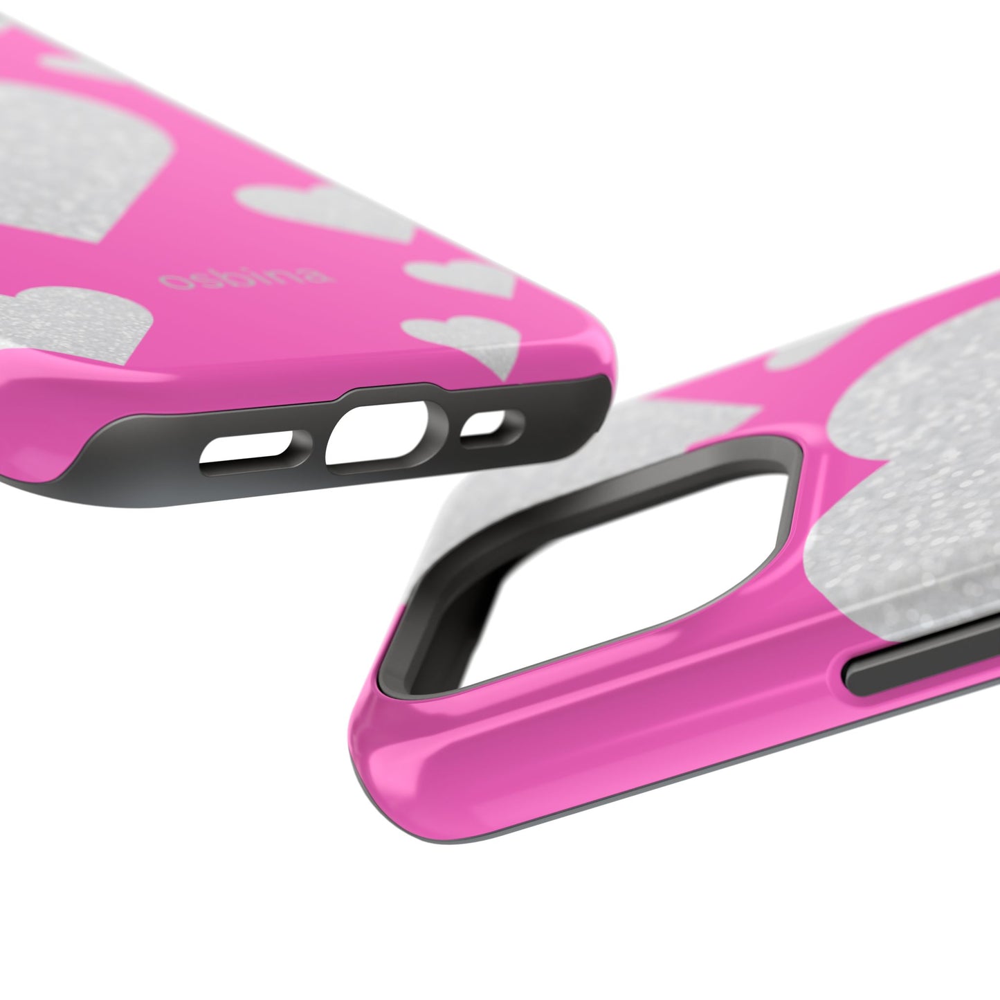 osbina | MagSafe compatible for iPhone | The Shimmering Love Case | YAYOU Collection Supporting Shine Like Sable