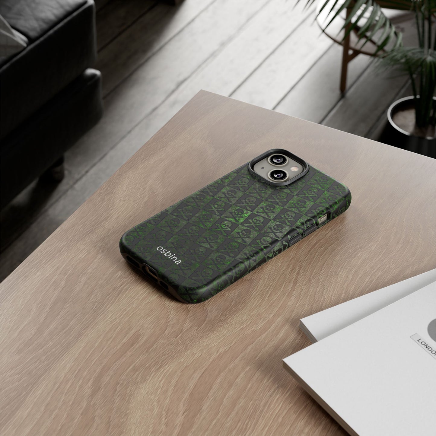 osbina | Skull & Crossbones Phone Case | Season Collective Collection