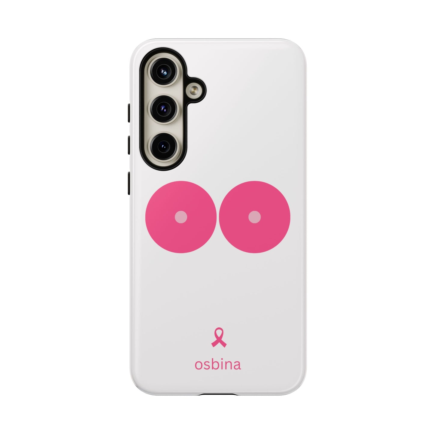osbina | Limited Edition The Check Your Tatas Case in Light Pink + Soft Pink + Hot Pink | The Pink October Collection | Inspired By