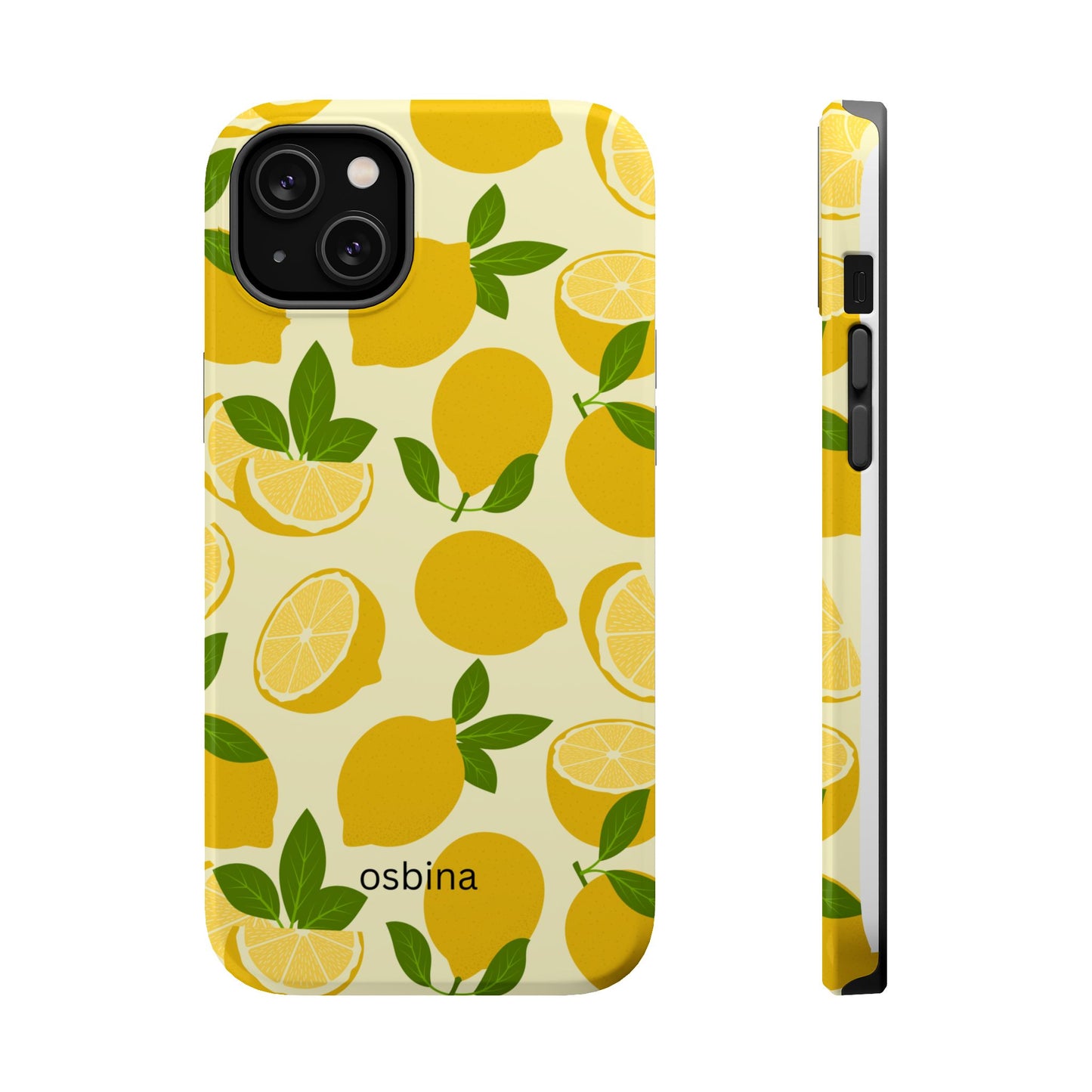 osbina | MagSafe compatible for iPhone | Limoncello Lemon Phone Case | Modern Muse Collection