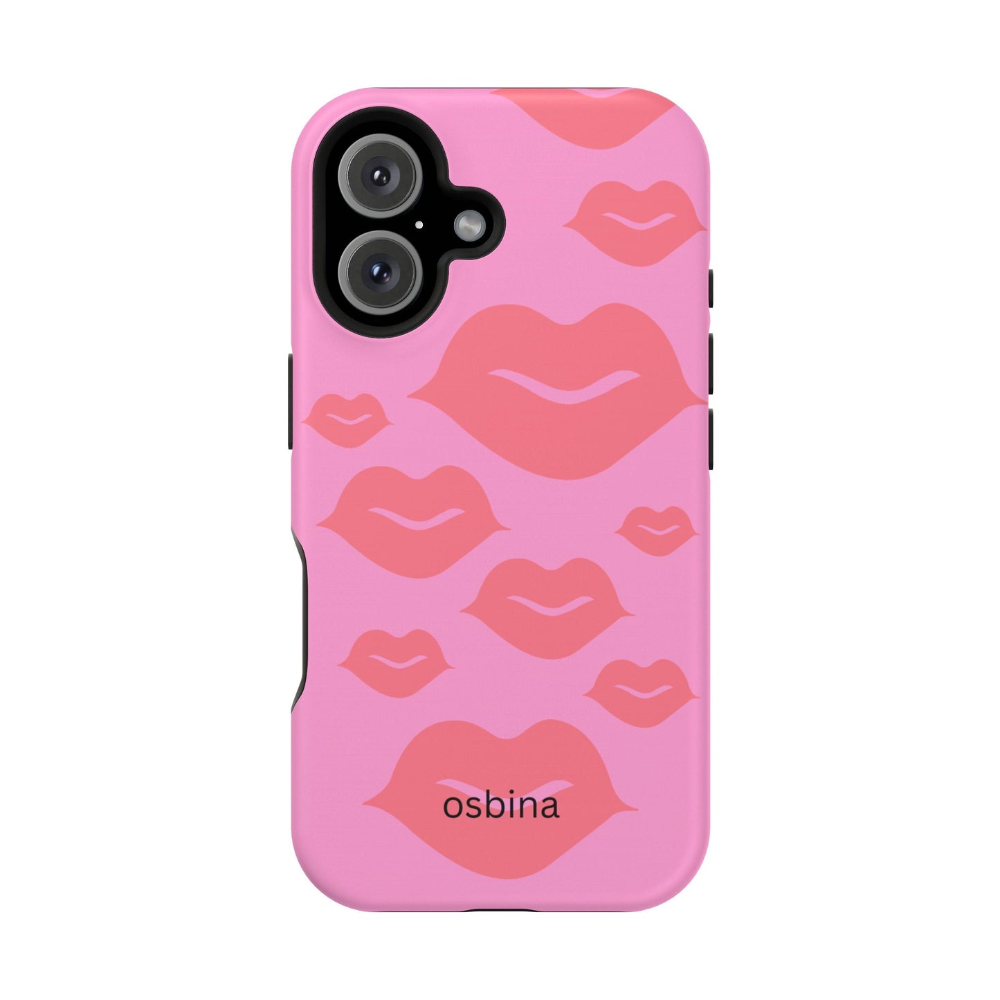 osbina | MagSafe compatible for iPhone | Besos Hot Lips Phone Case | Modern Muse Collection