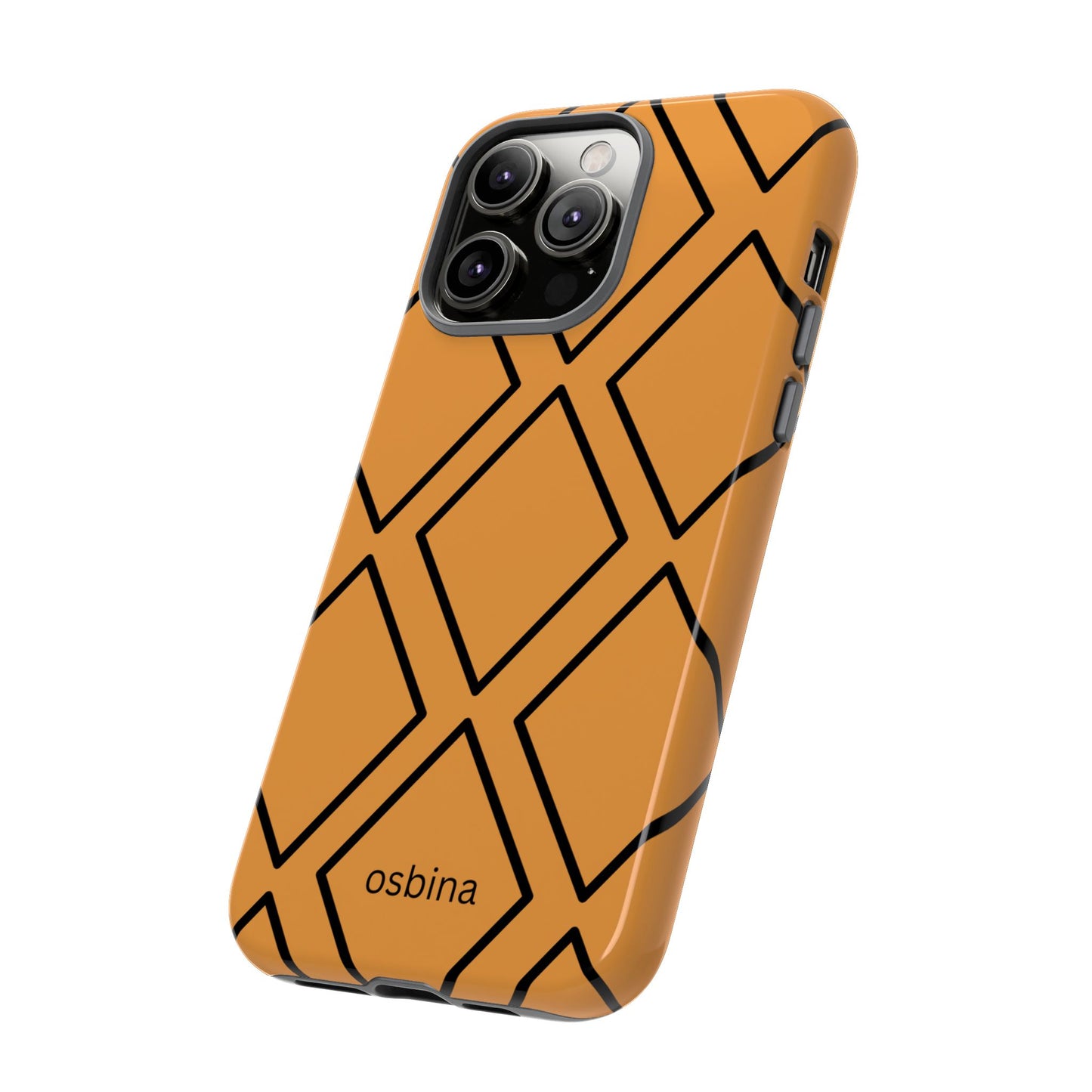 osbina | Diamonds Are Your Phone’s Best Friend — The Orange + Black Diamond Case | The Season Collective
