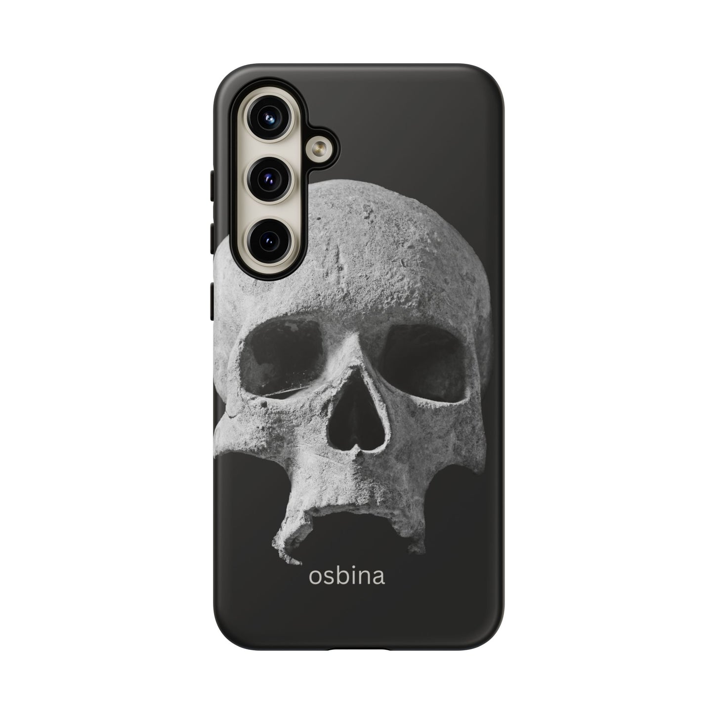osbina | White Skull Phone Case | Season Collective Collection