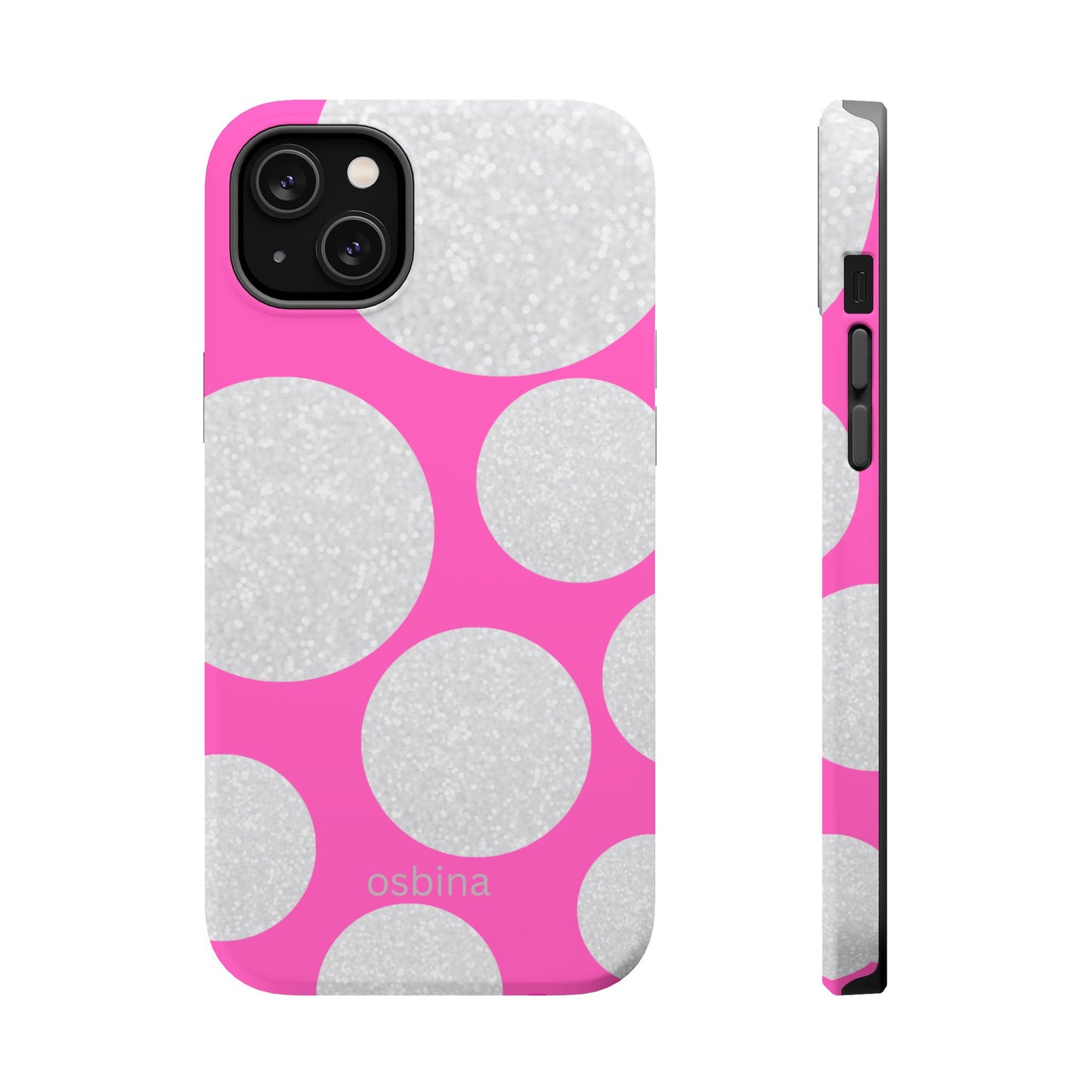 osbina | MagSafe compatible for iPhone | The Sparkling Bubbles Case | YAYOU Collection Supporting Shine Like Sable