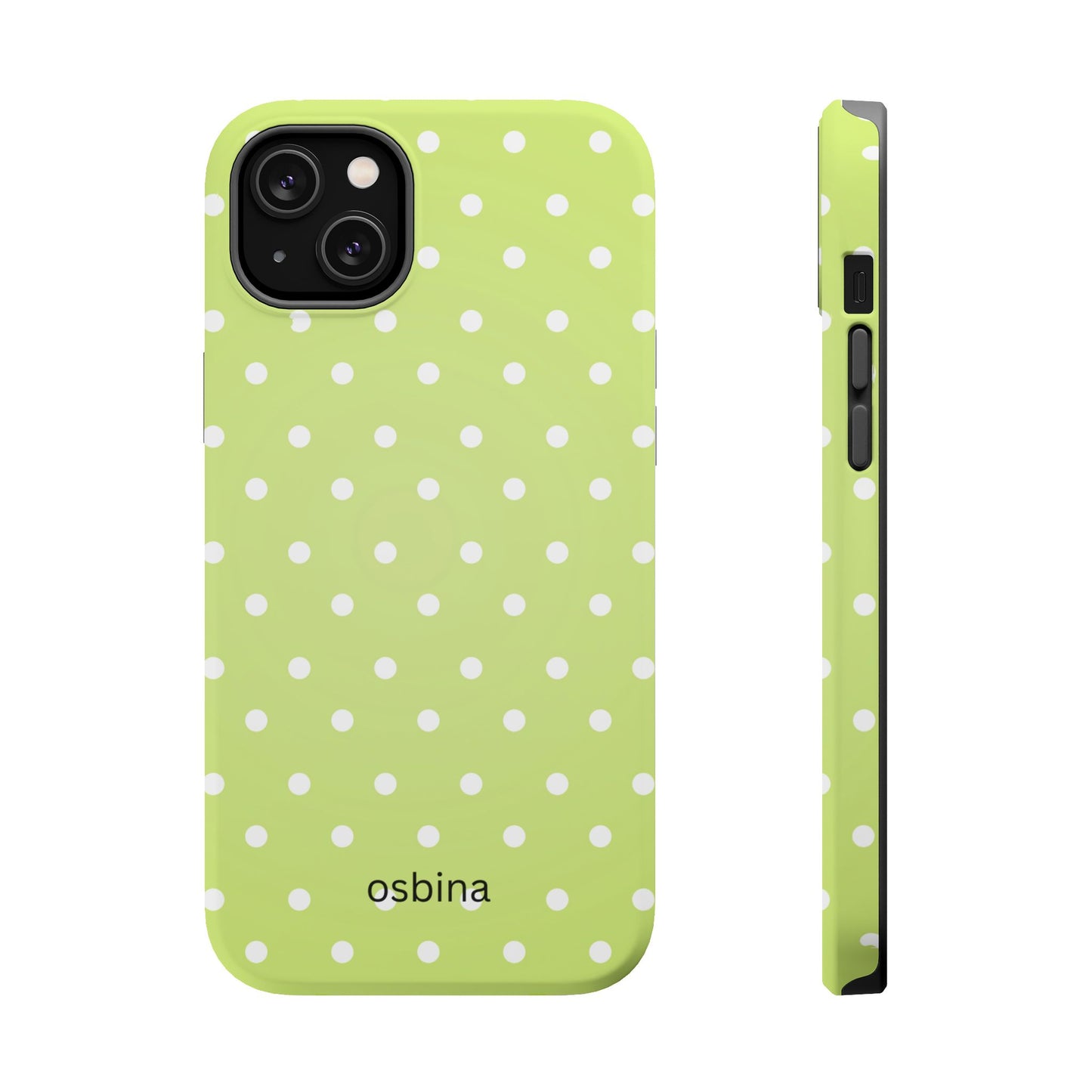 osbina | MagSafe compatible for iPhone | The Lume Dot Phone Case | Color Edit Collection