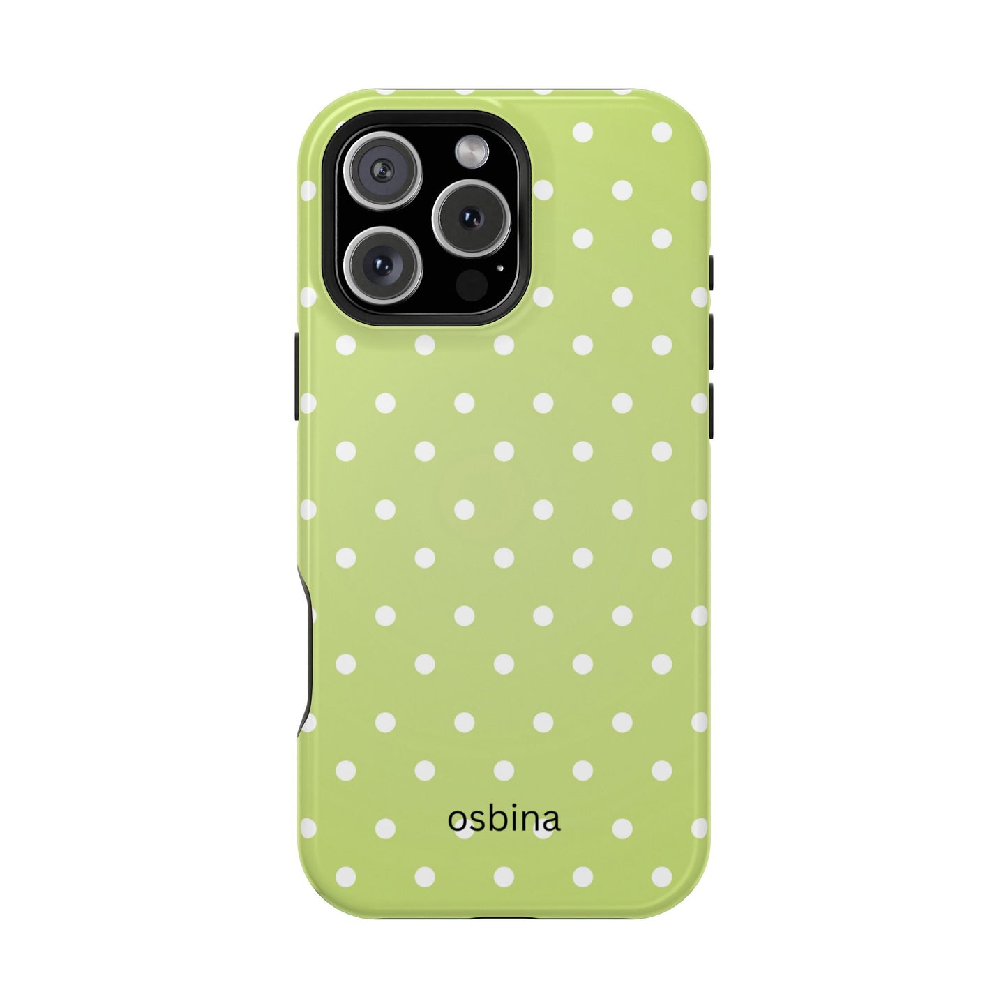 osbina | MagSafe compatible for iPhone | The Lume Dot Phone Case | Color Edit Collection