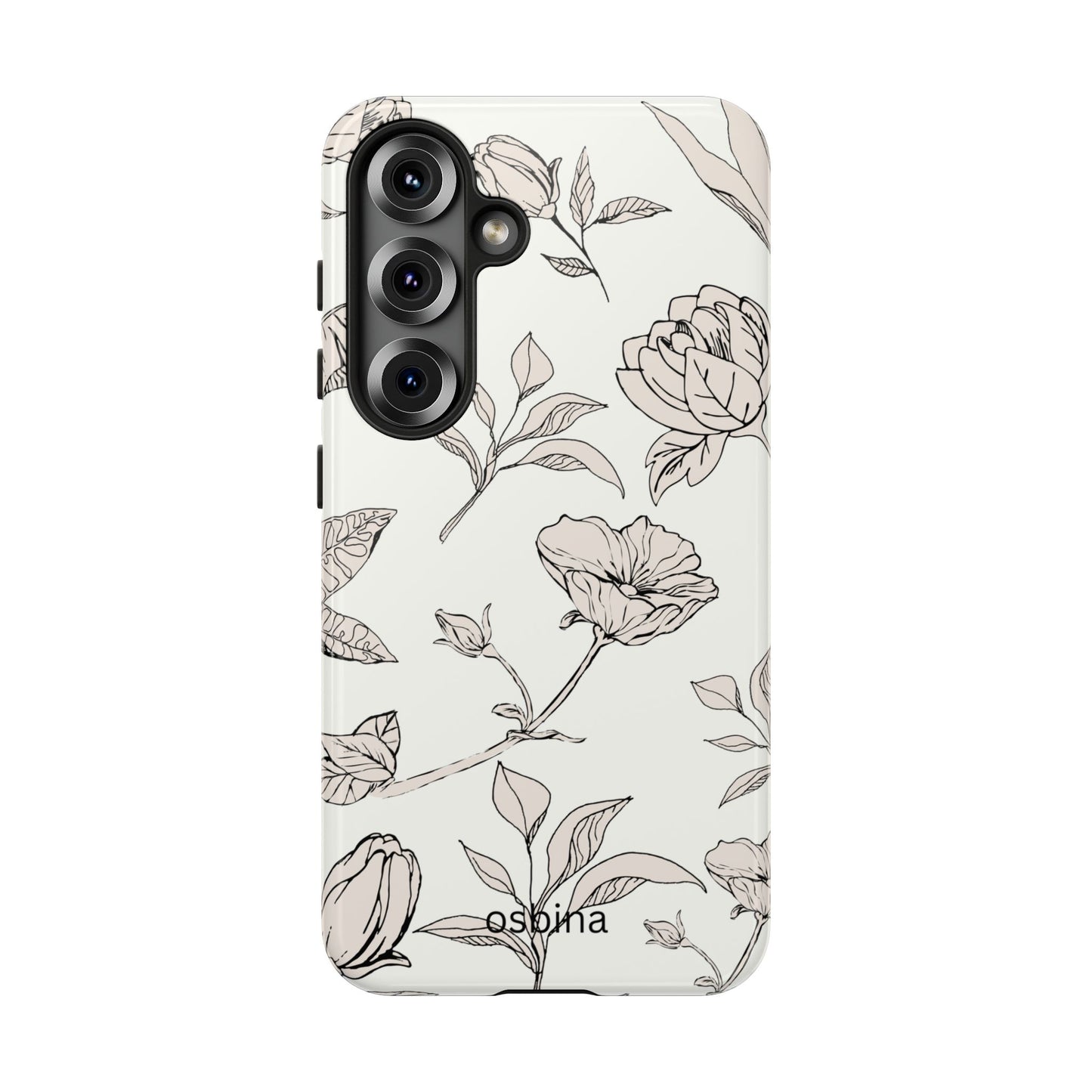 osbina | Silhouette Bloom Phone Case | Modern Muse Collection