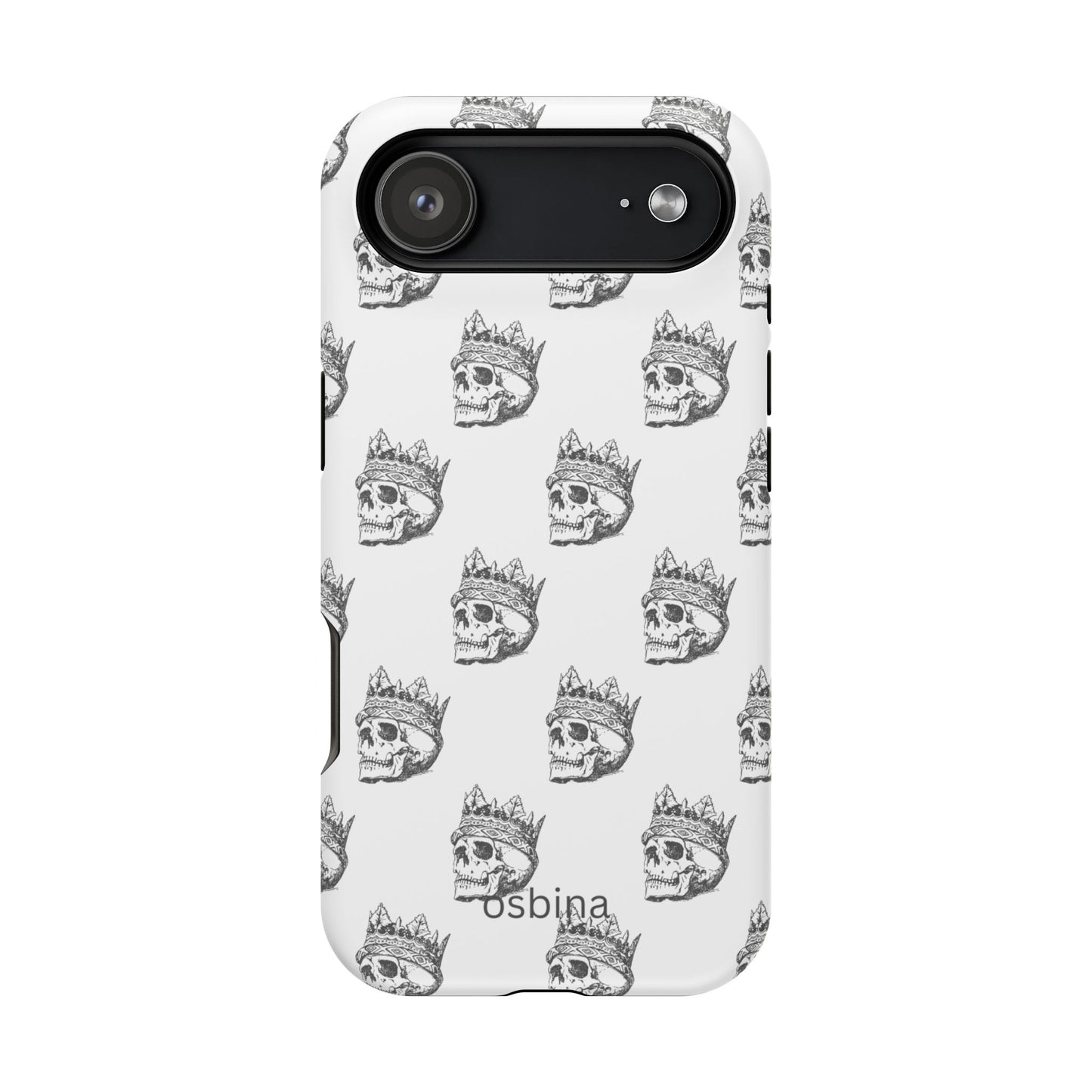 osbina | MagSafe compatible for iPhone | Skulls Royale Phone Case | Season Collective Collection