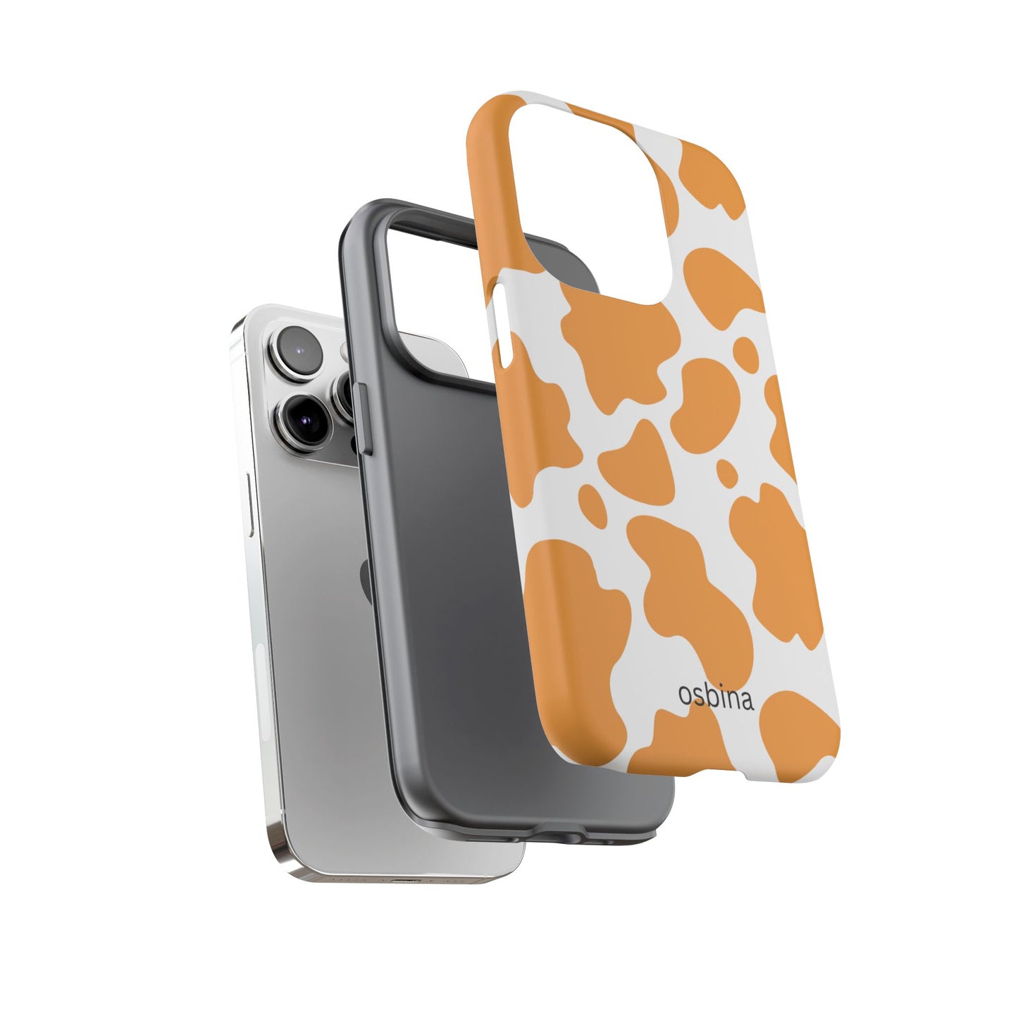 osbina | Holy Cow, It’s Chic — The Orange Cow Print Case | The Season Collective