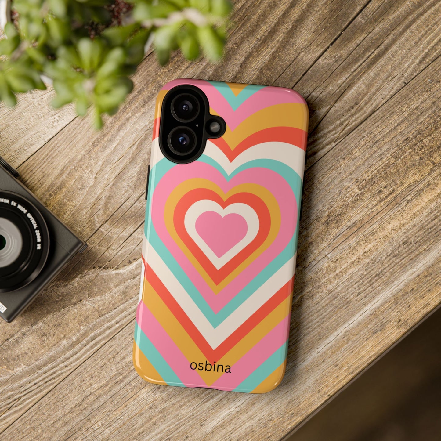 osbina | Heart Nouveau Phone Case | Modern Muse Collection