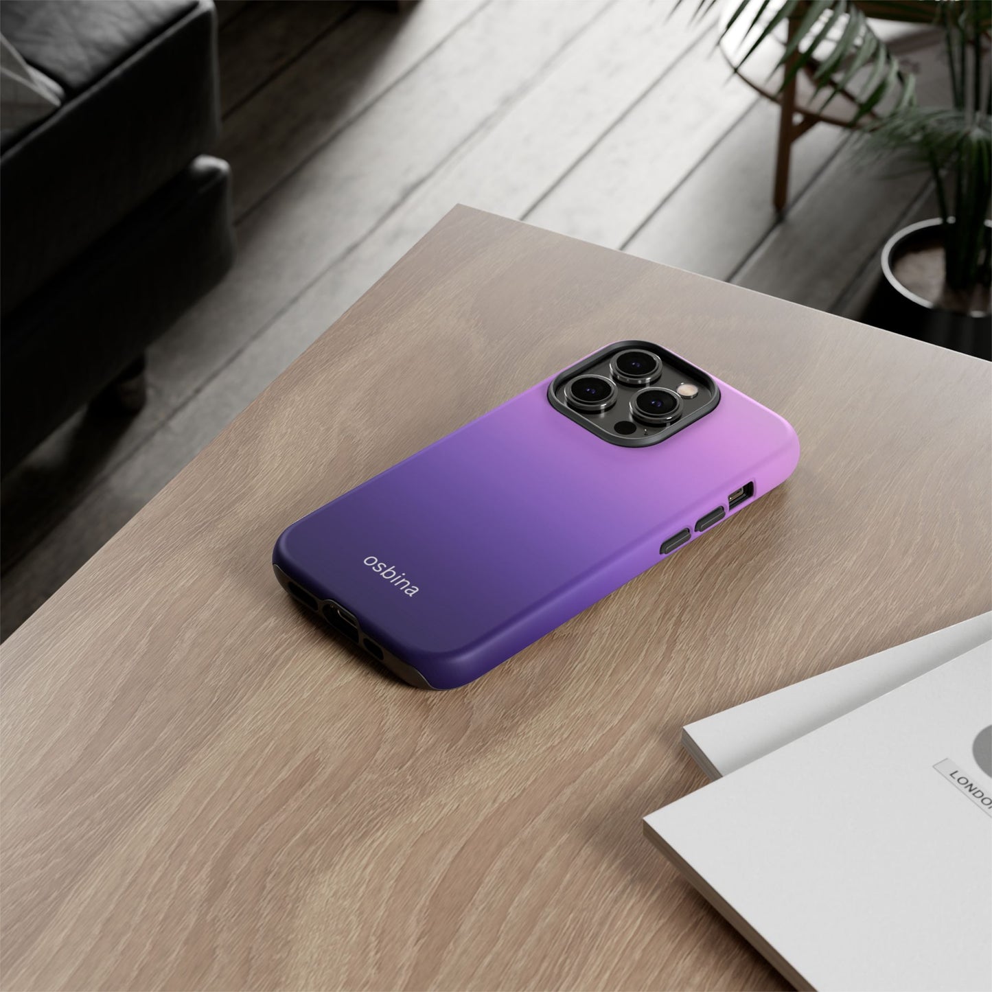 osbina | The Violet Haze Phone Case | Color Edit Collection
