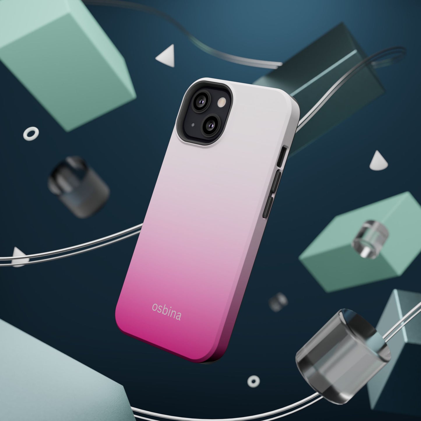 osbina | MagSafe compatible for iPhone | The Radiant Ombre Case | YAYOU Collection Supporting Shine Like Sable
