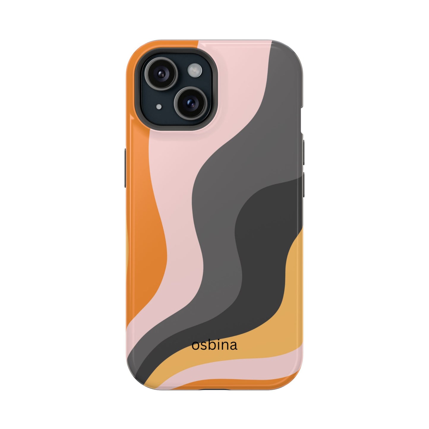 osbina | MagSafe Compatible for iPhone | The Case That Says “Fall, But Make It Fashion” | Retro Swirl Edition | The Season Collective