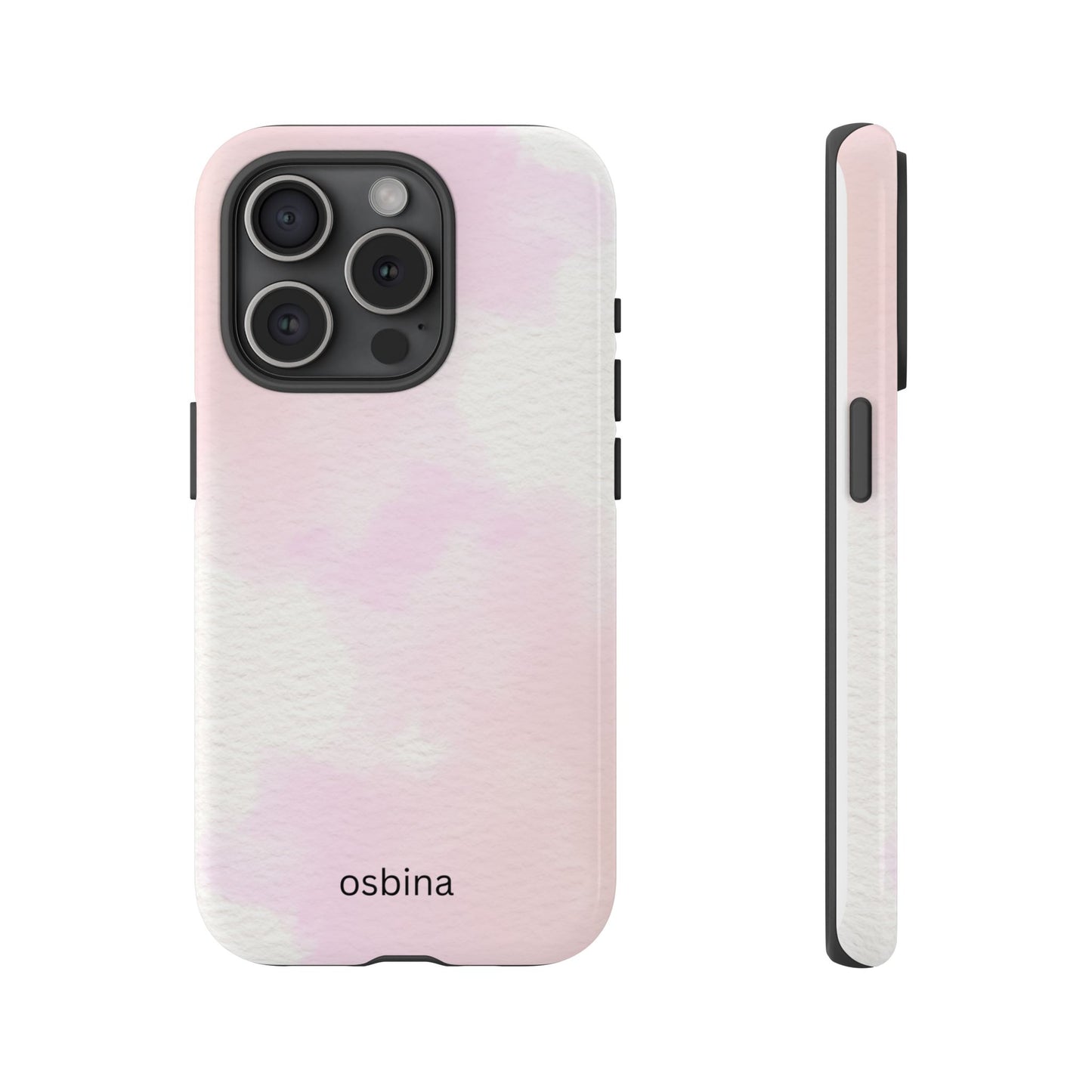 osbina | Pink Cotton Cloud Phone Case | Modern Muse Collection