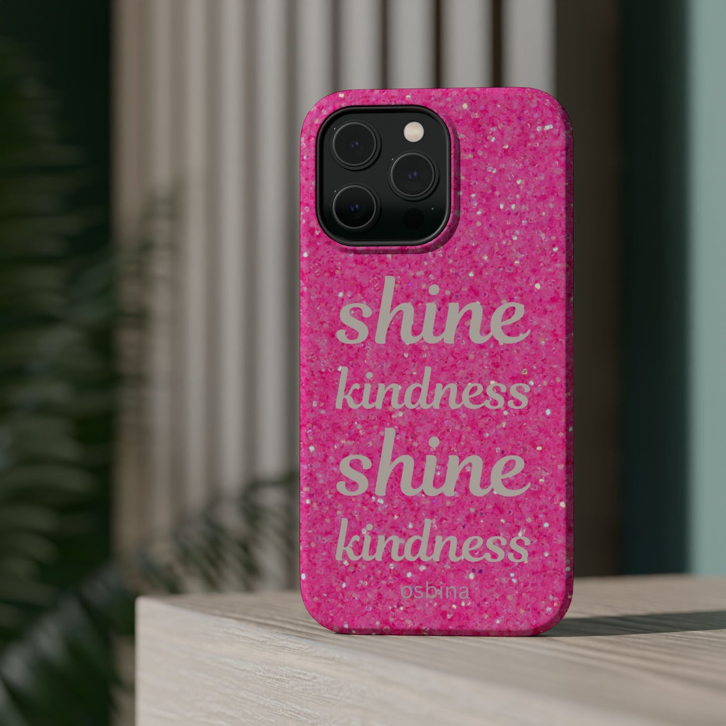 osbina | MagSafe | The Glittering Kindness Case | YAYOU Collection Supporting Shine Like Sable