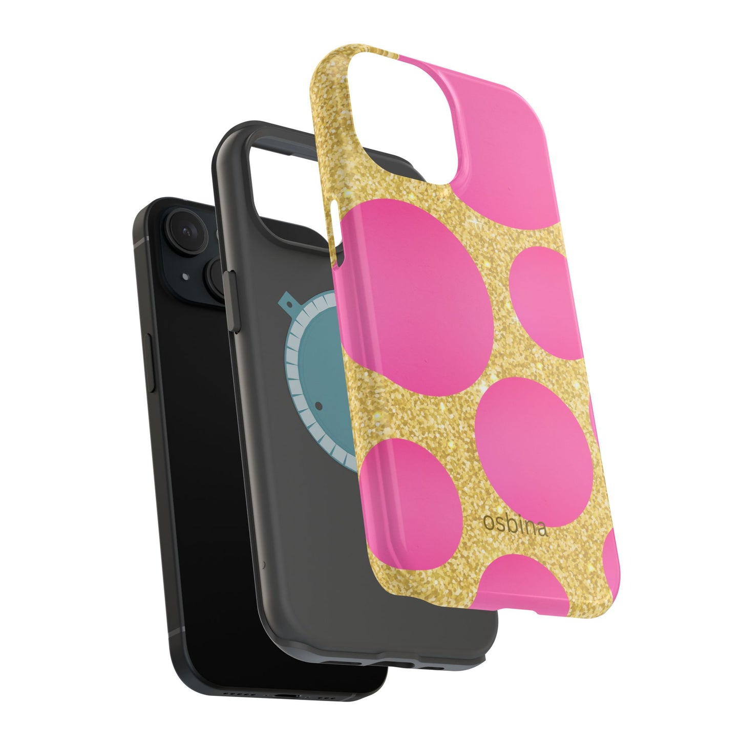 osbina | MagSafe compatible for iPhone | The Aurelia Phone Case | YAYOU Collection Supporting Shine Like Sable