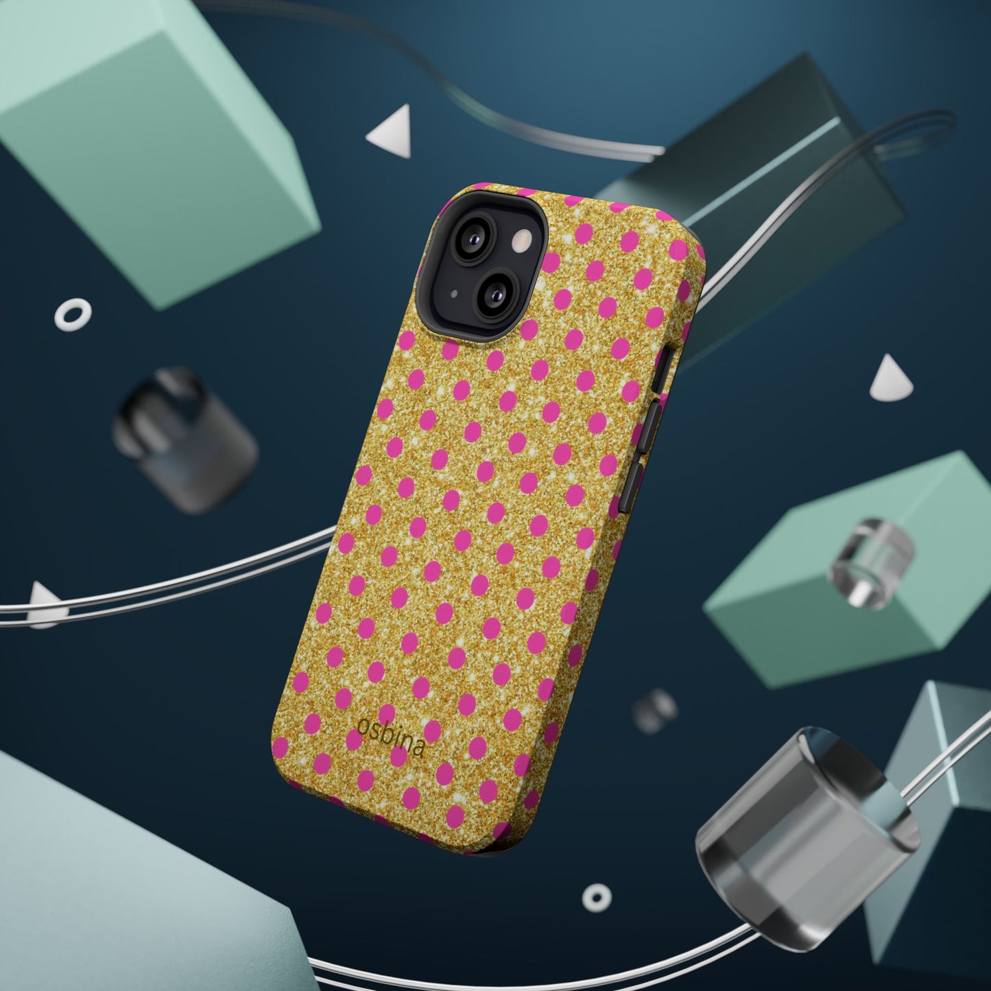 osbina | MagSafe compatible for iPhone | The Elara Phone Case | YAYOU Collection Supporting Shine Like Sable