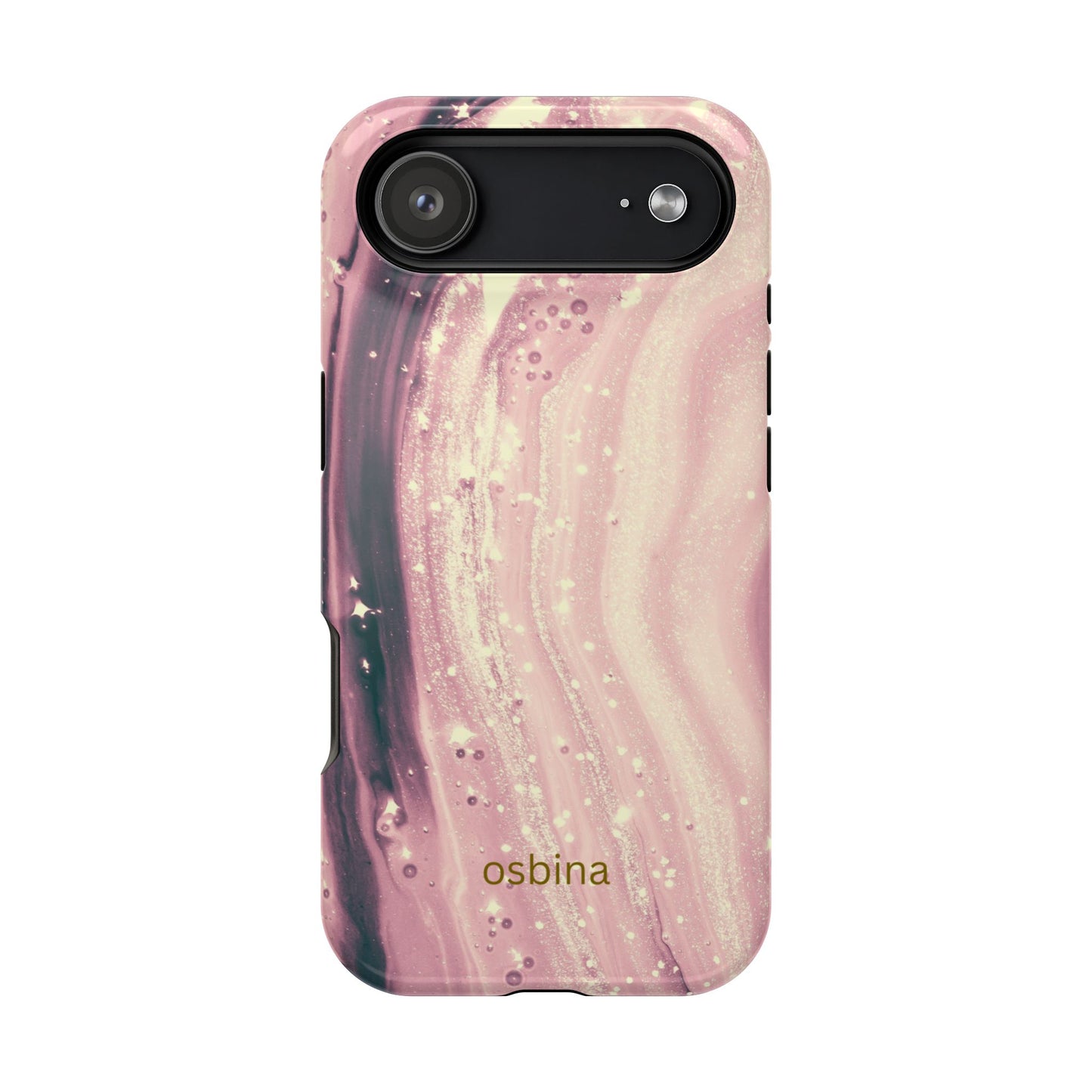 osbina | MagSafe compatible for iPhone | The Amethyst Glow Phone Case | Modern Muse Collection