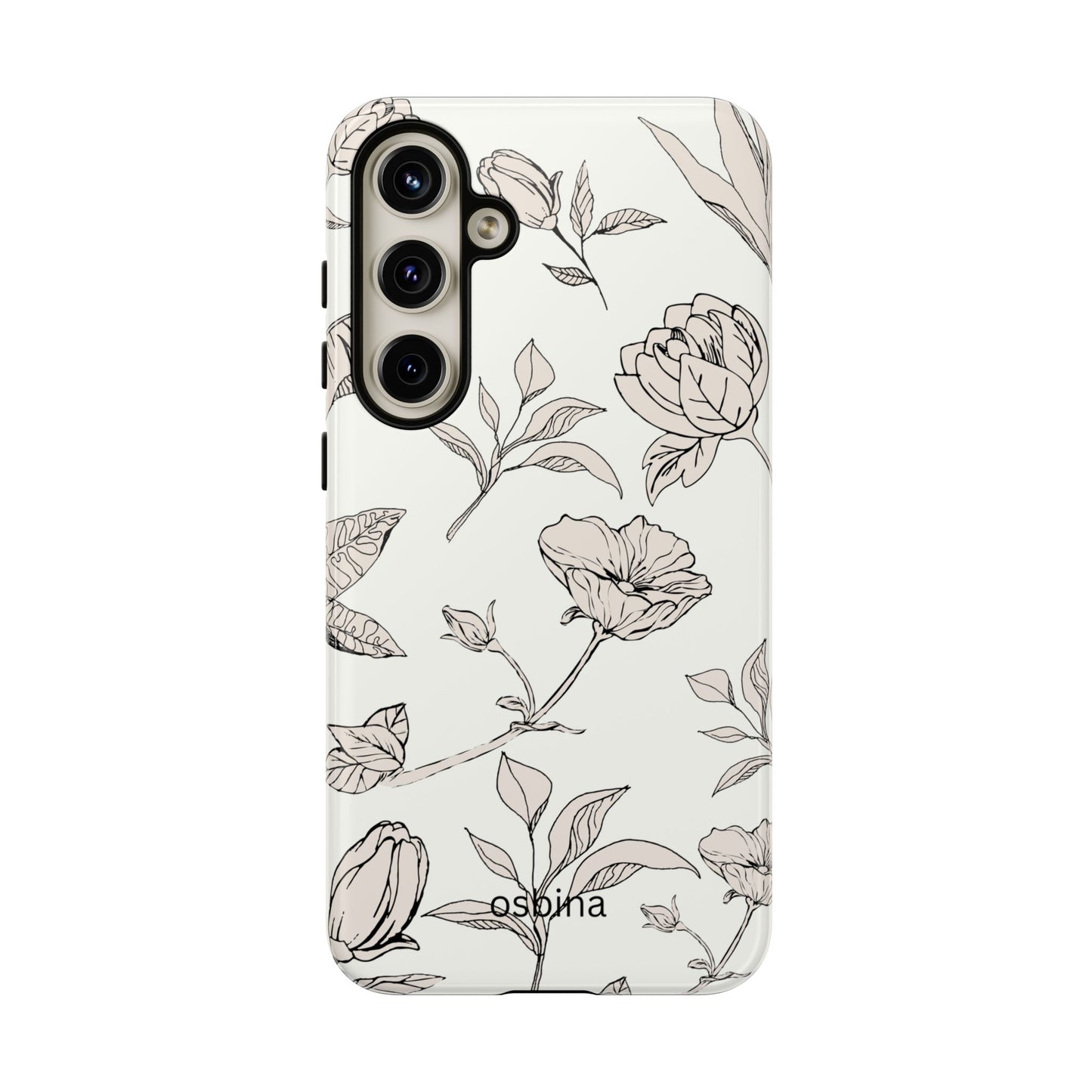 osbina | Silhouette Bloom Phone Case | Modern Muse Collection