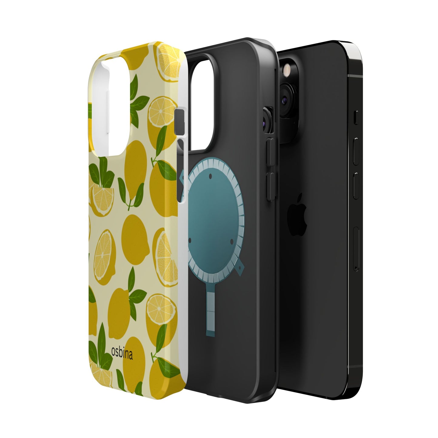 osbina | MagSafe compatible for iPhone | Limoncello Lemon Phone Case | Modern Muse Collection