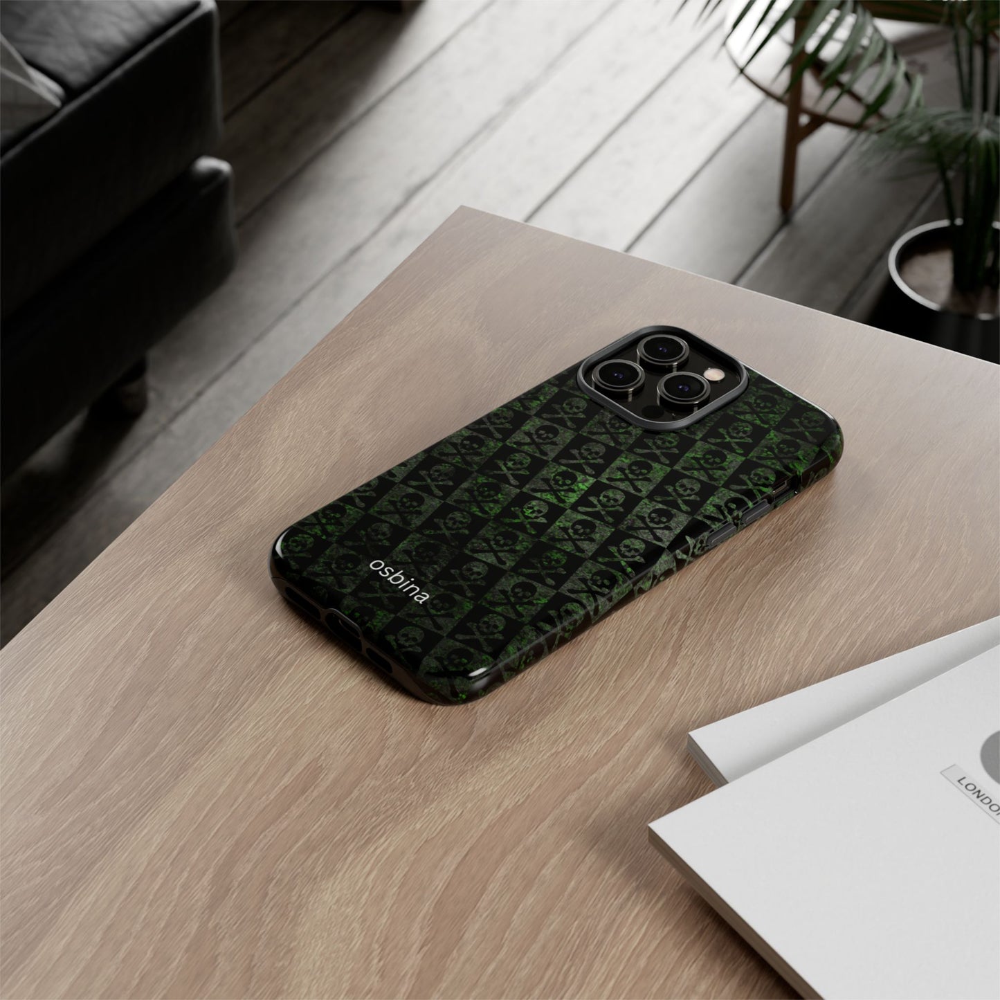 osbina | Skull & Crossbones Phone Case | Season Collective Collection