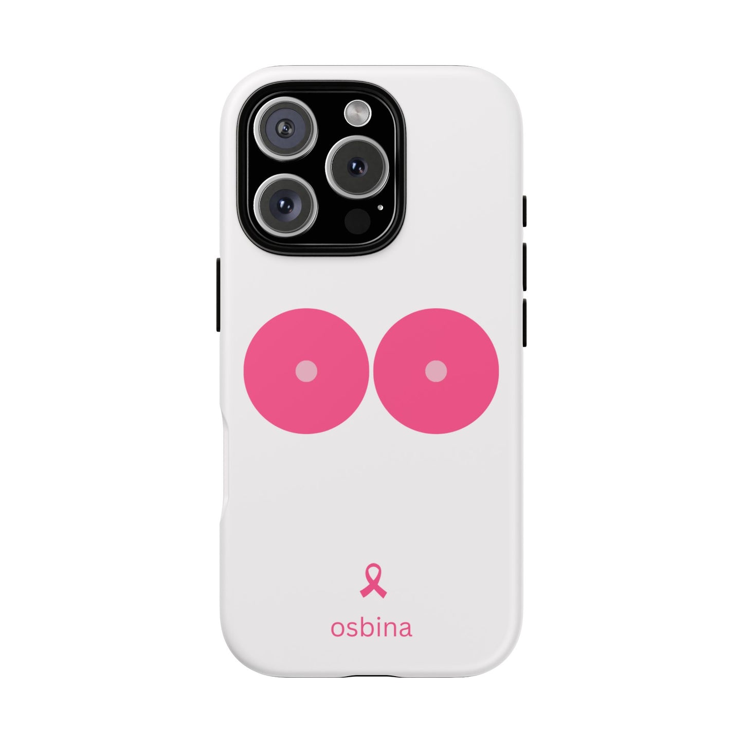 osbina | Limited Edition The Check Your Tatas Case in Light Pink + Soft Pink + Hot Pink | The Pink October Collection | Inspired By