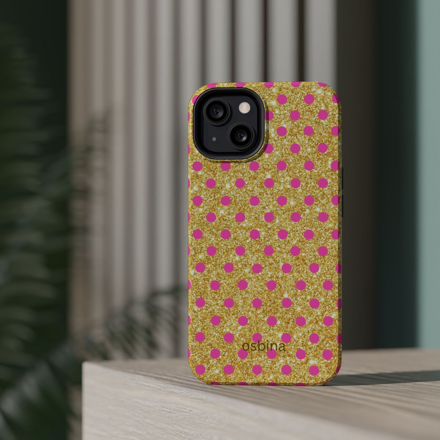 osbina | MagSafe compatible for iPhone | The Elara Phone Case | YAYOU Collection Supporting Shine Like Sable