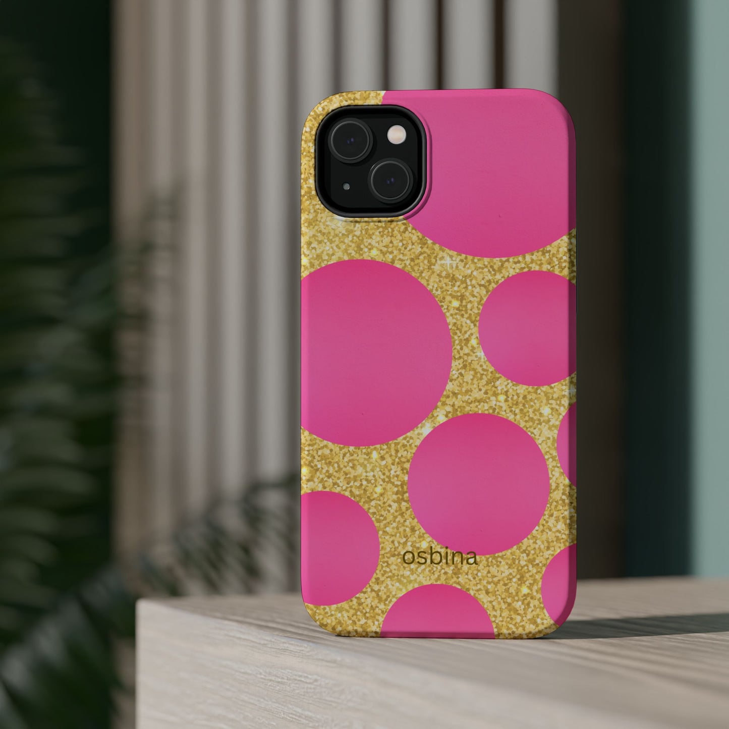 osbina | MagSafe compatible for iPhone | The Aurelia Phone Case | YAYOU Collection Supporting Shine Like Sable