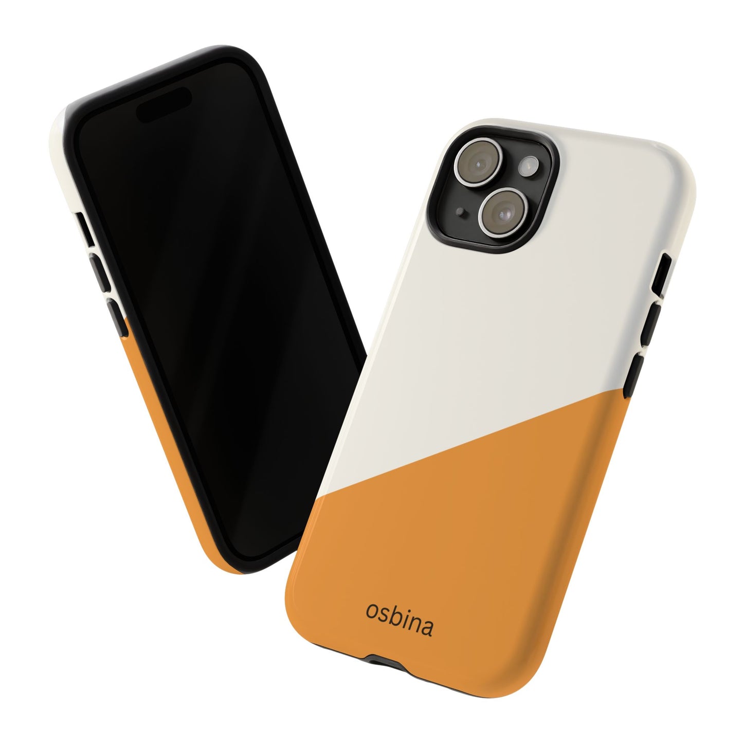 osbina | Divide & Conquer — The Orange + White Split Diagonal Case | The Season Collective