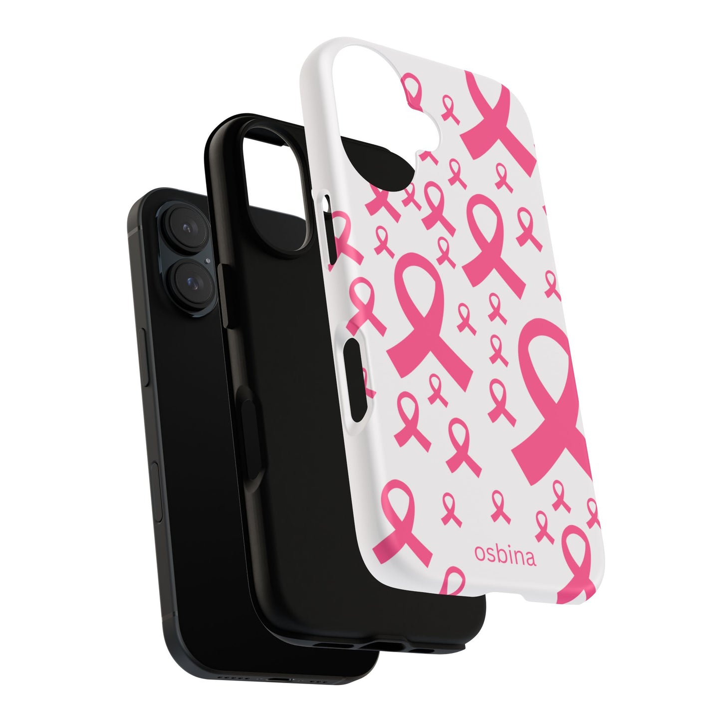 osbina | Limited Edition Strength in Ribbons Case in Light Pink + Soft Pink + Hot Pink | The Pink October Collection | Inspired By