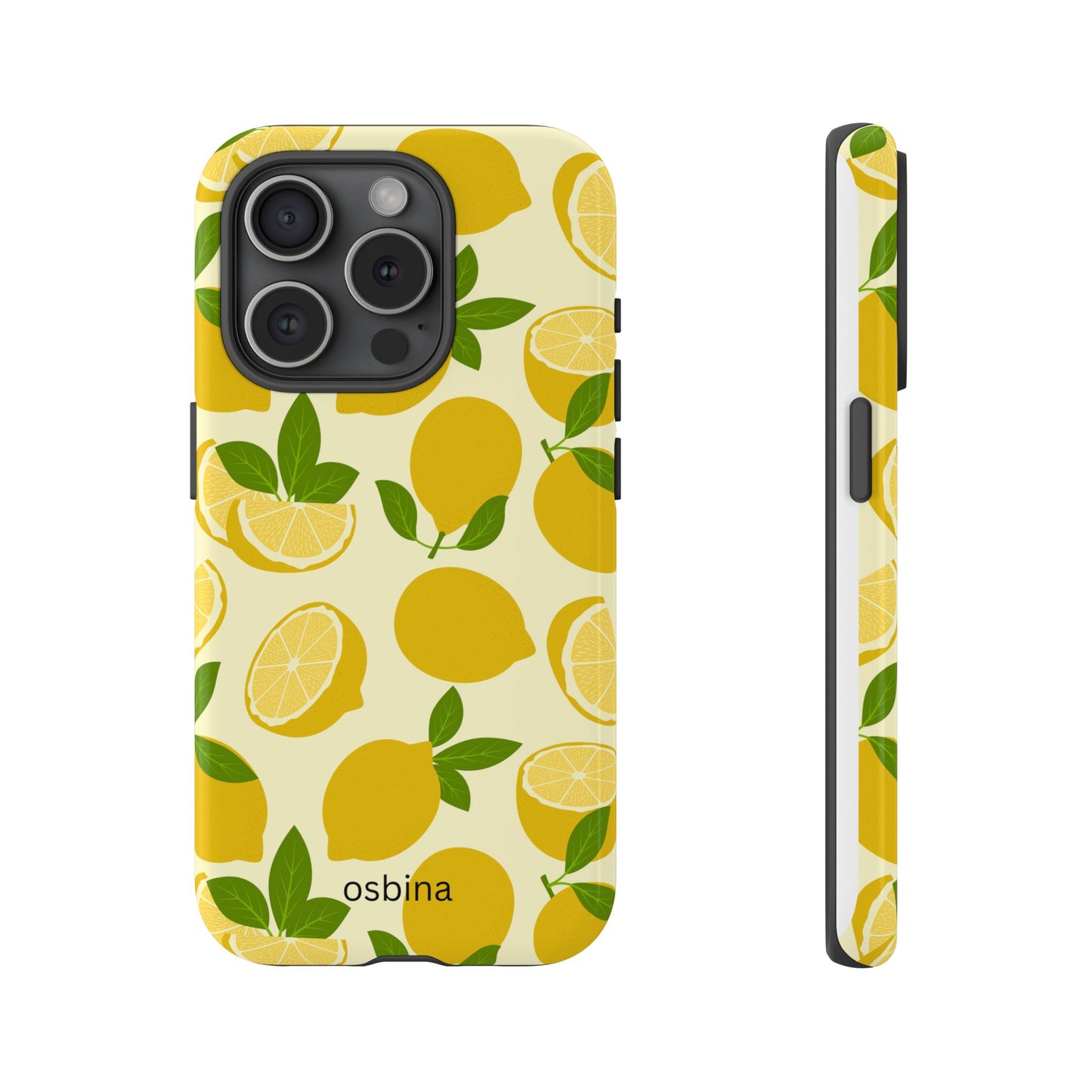osbina | Limoncello Lemon Phone Case | Modern Muse Collection