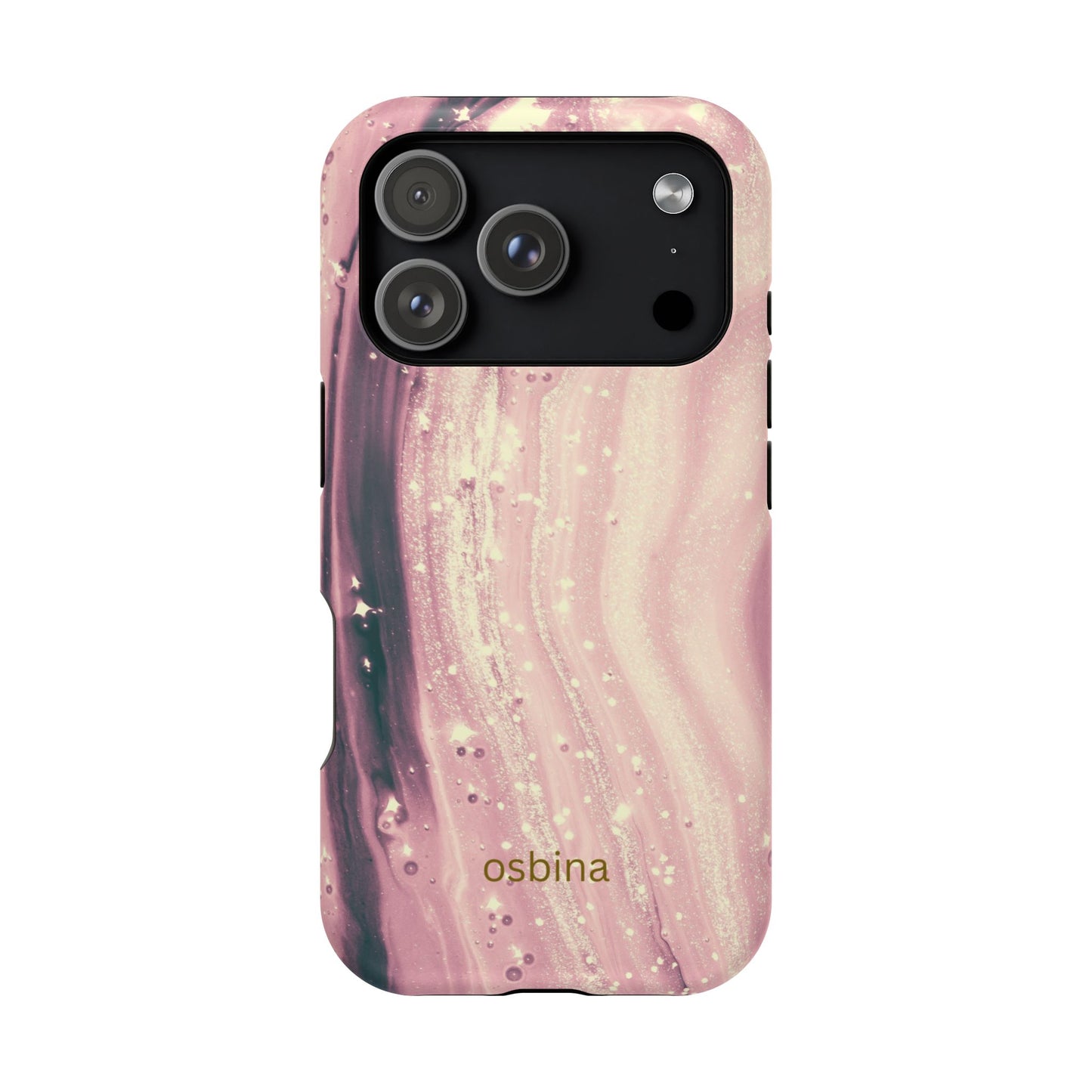 osbina | MagSafe compatible for iPhone | The Amethyst Glow Phone Case | Modern Muse Collection
