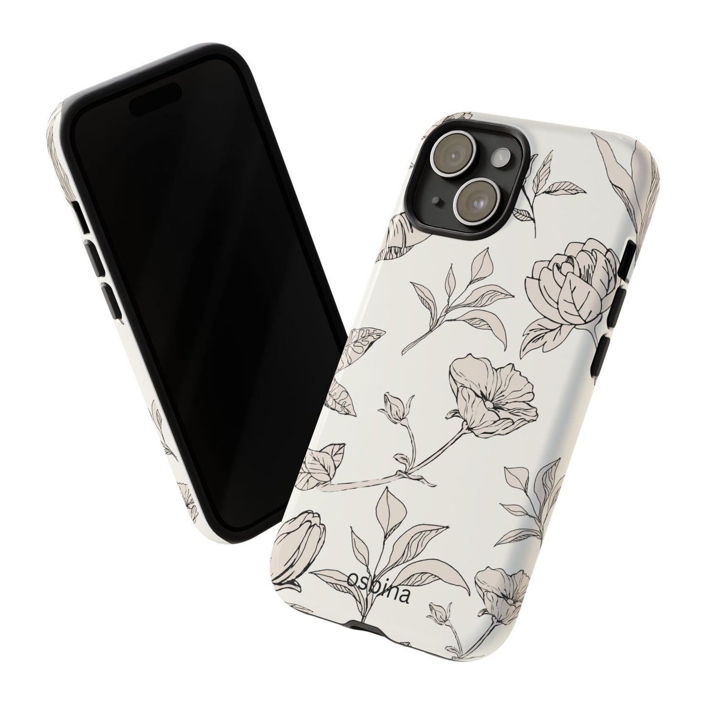 osbina | Silhouette Bloom Phone Case | Modern Muse Collection
