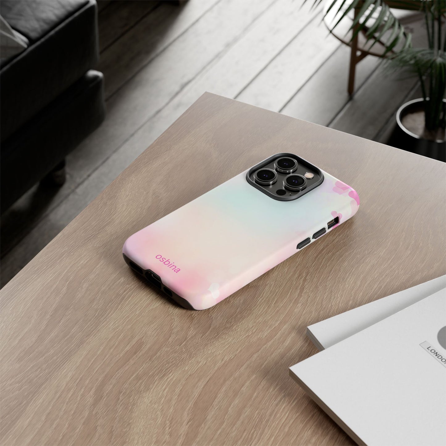 osbina | The Cotton Candy Hearts Case | YAYOU Collection Supporting Shine Like Sable