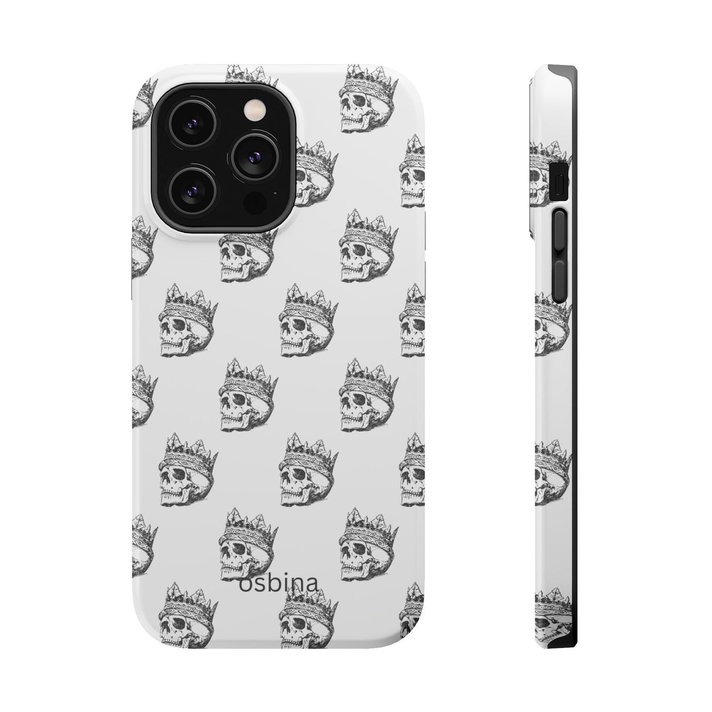 osbina | MagSafe compatible for iPhone | Skulls Royale Phone Case | Season Collective Collection