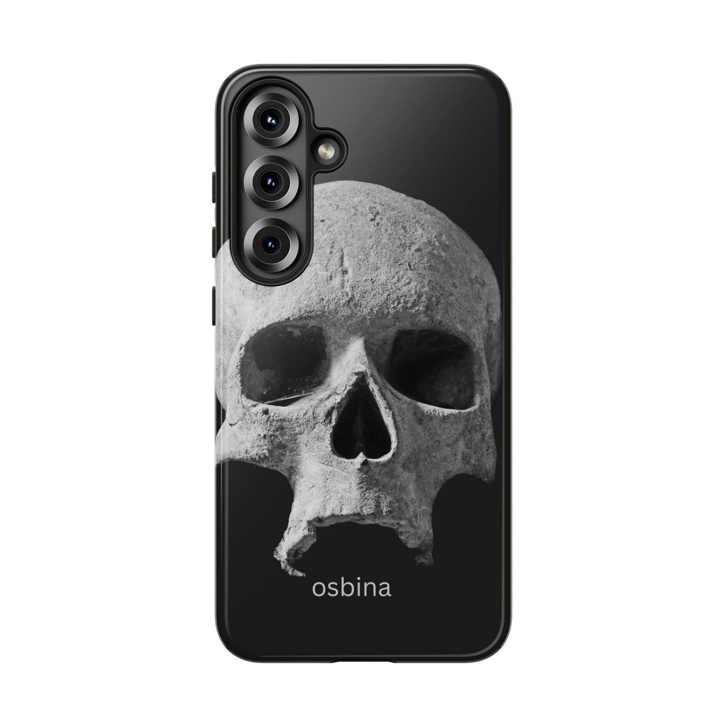 osbina | White Skull Phone Case | Season Collective Collection