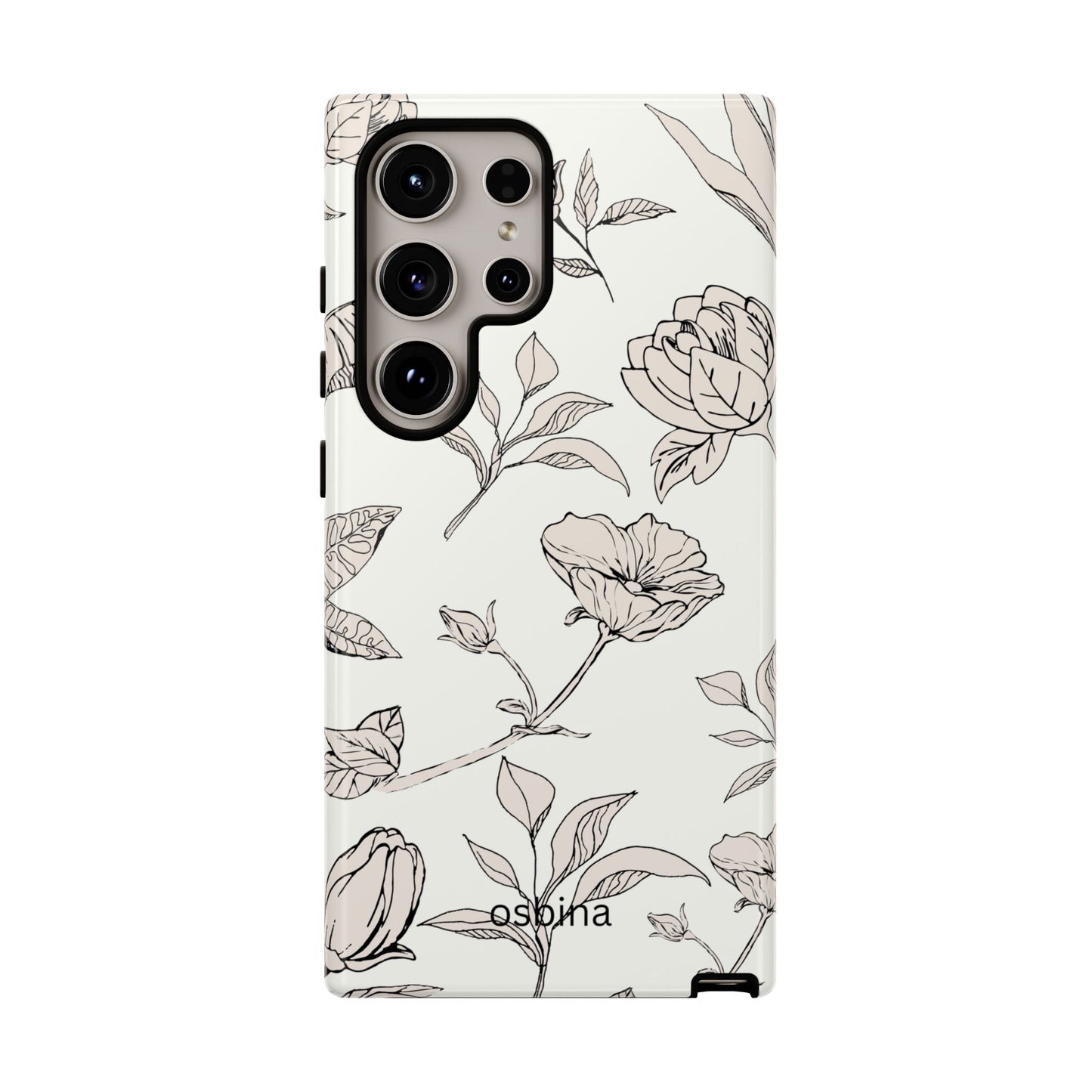 osbina | Silhouette Bloom Phone Case | Modern Muse Collection