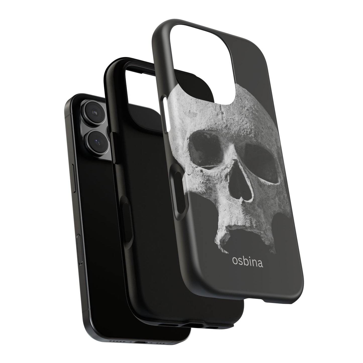 osbina | White Skull Phone Case | Season Collective Collection