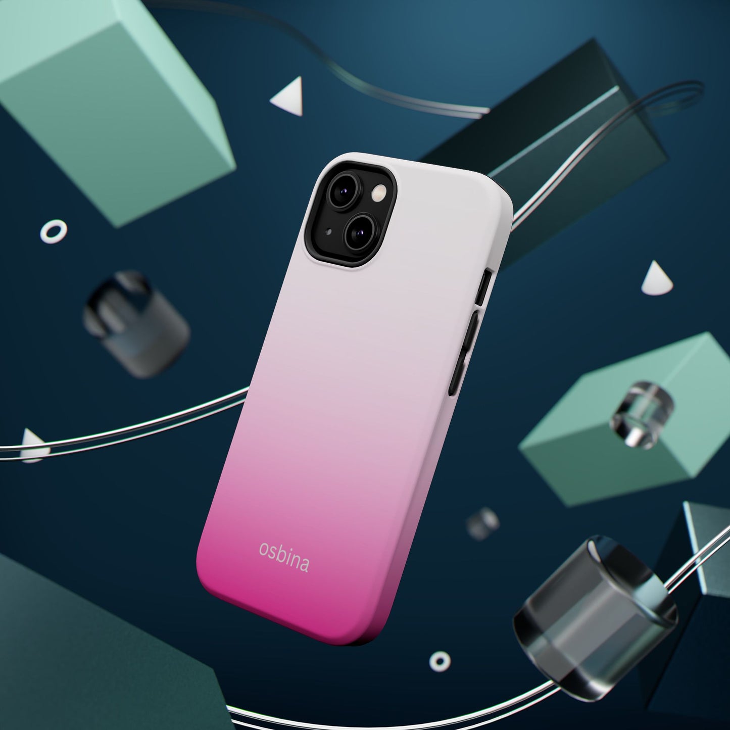 osbina | MagSafe compatible for iPhone | The Radiant Ombre Case | YAYOU Collection Supporting Shine Like Sable