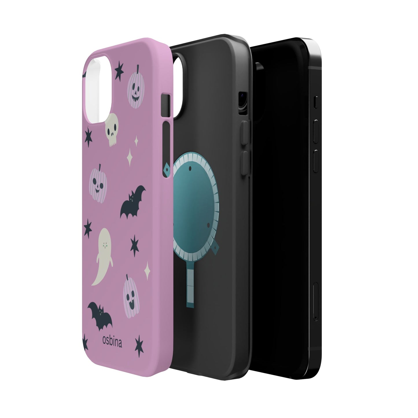 osbina | MagSafe compatible for iPhone | Blush Bewitched Limited Edition Spooky Chic Phone Case | Season Collective Collection