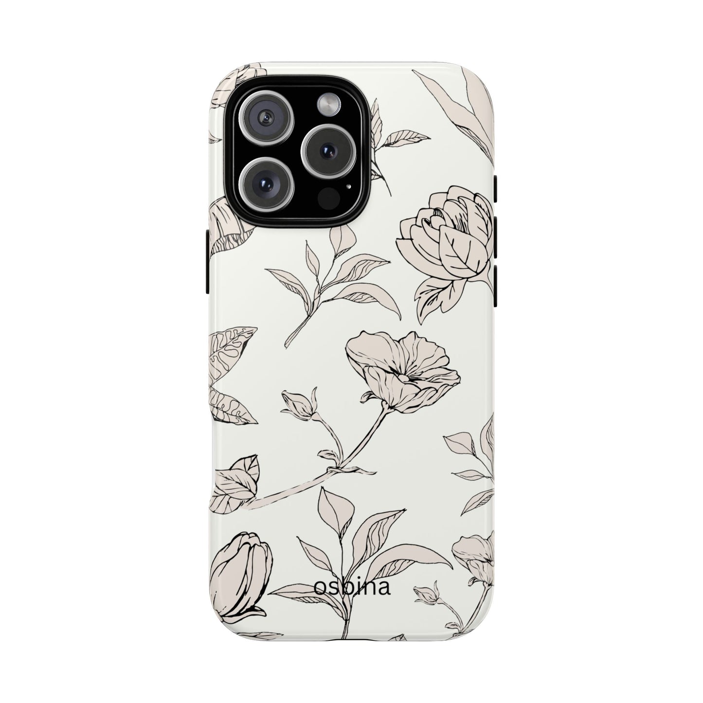 osbina | Silhouette Bloom Phone Case | Modern Muse Collection