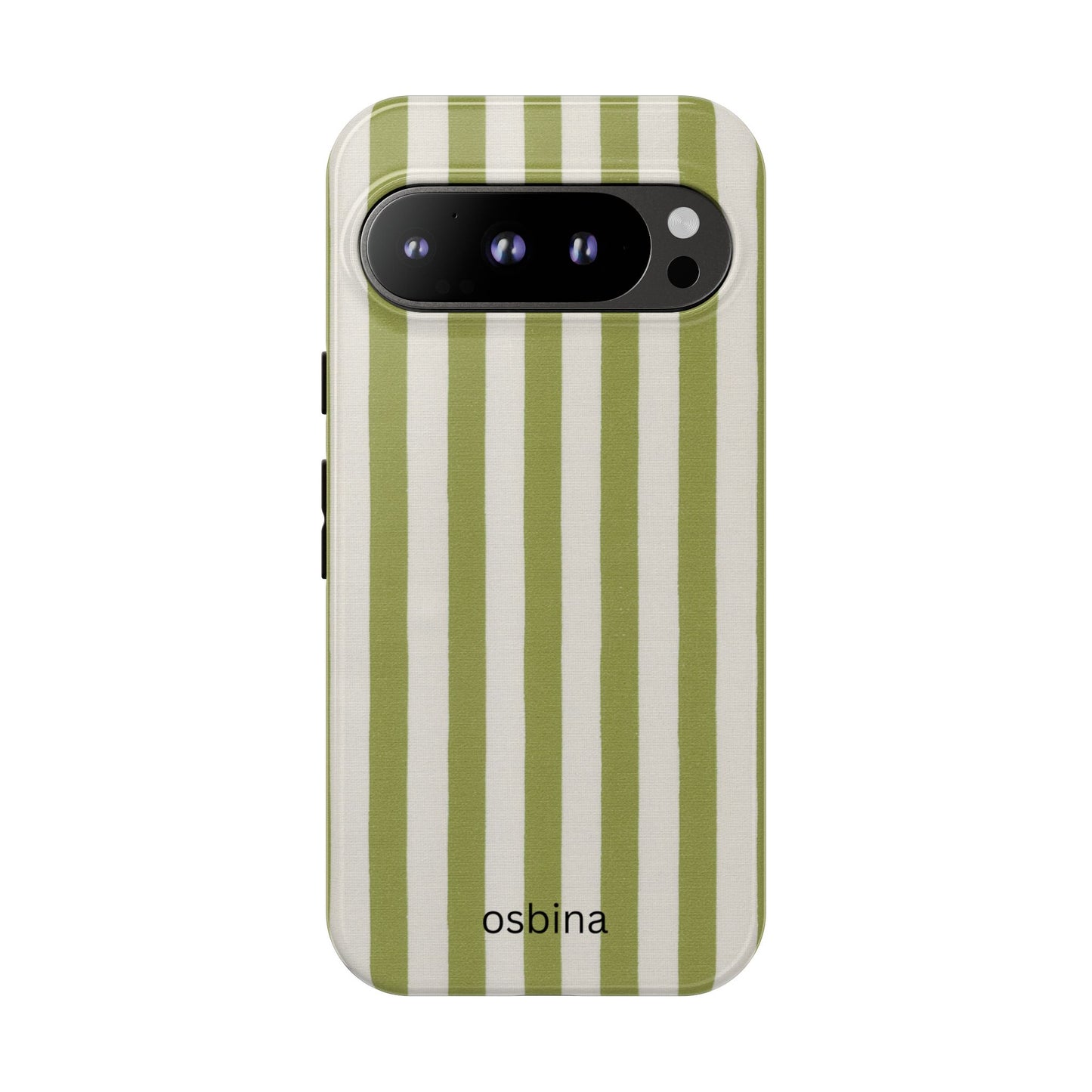 osbina | Verde Stripe Phone Case | Color Edit Collection