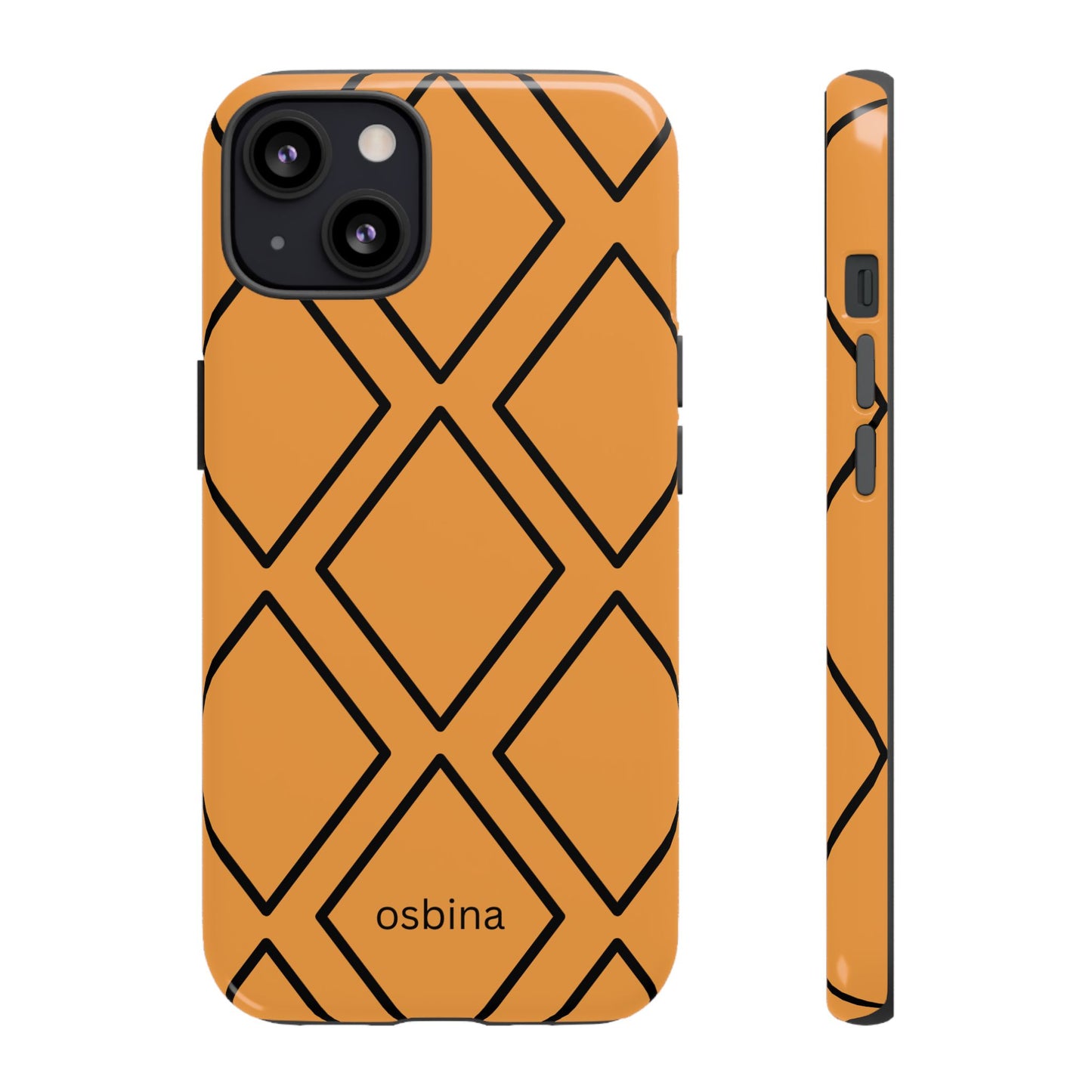 osbina | Diamonds Are Your Phone’s Best Friend — The Orange + Black Diamond Case | The Season Collective