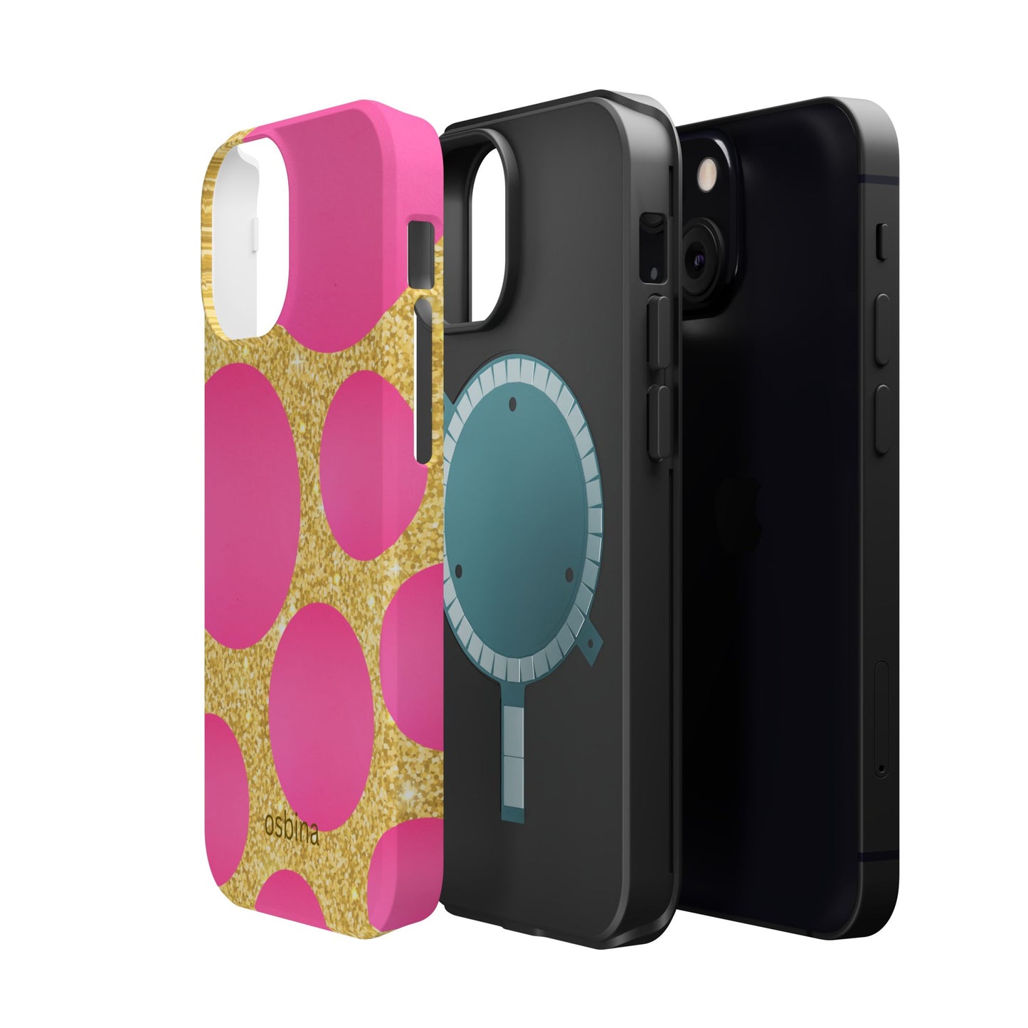 osbina | MagSafe compatible for iPhone | The Aurelia Phone Case | YAYOU Collection Supporting Shine Like Sable